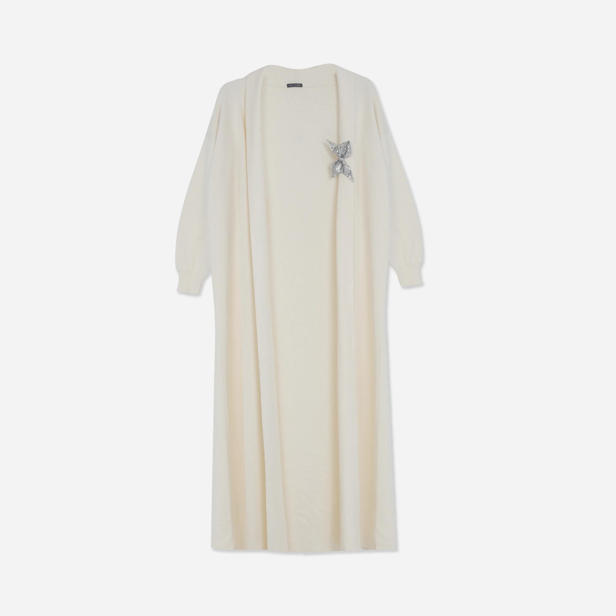 كارديجان نسائي طويل كبير الحجم مناسب للخريف والشتاء alternative product image