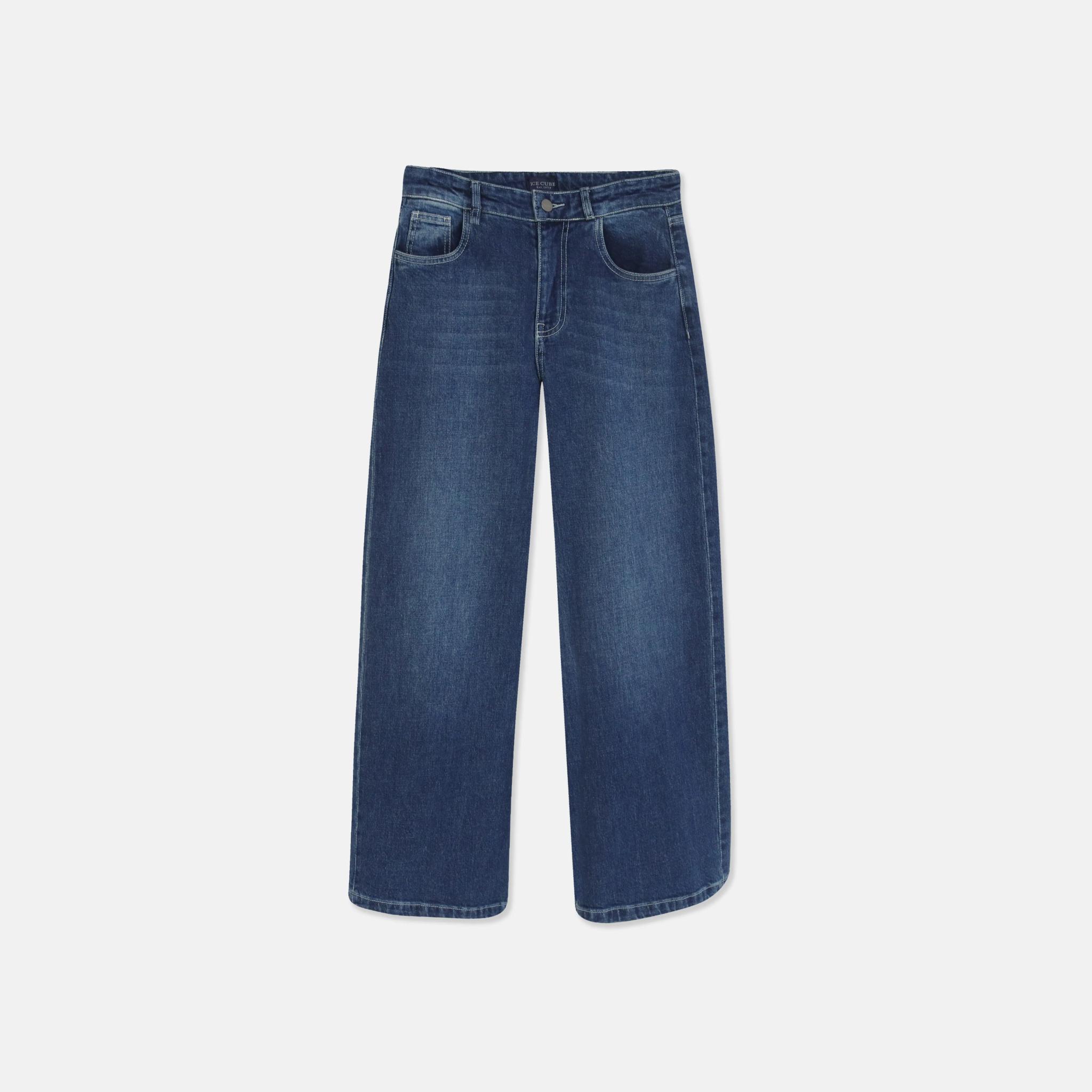 جينز نسائي بساق واسع alternative product image