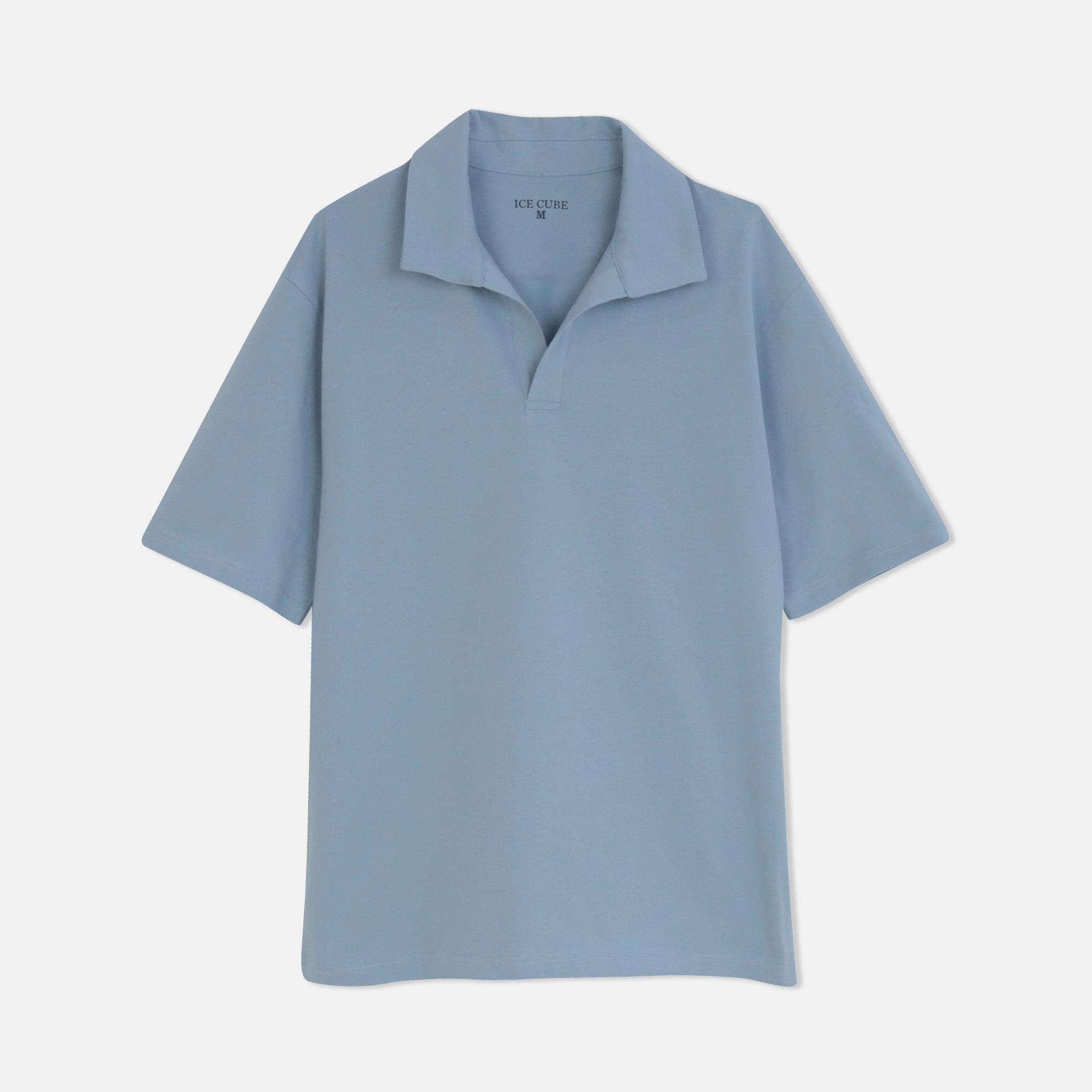 قميص بولو رجالي من القطن سهل الارتداء alternative product image
