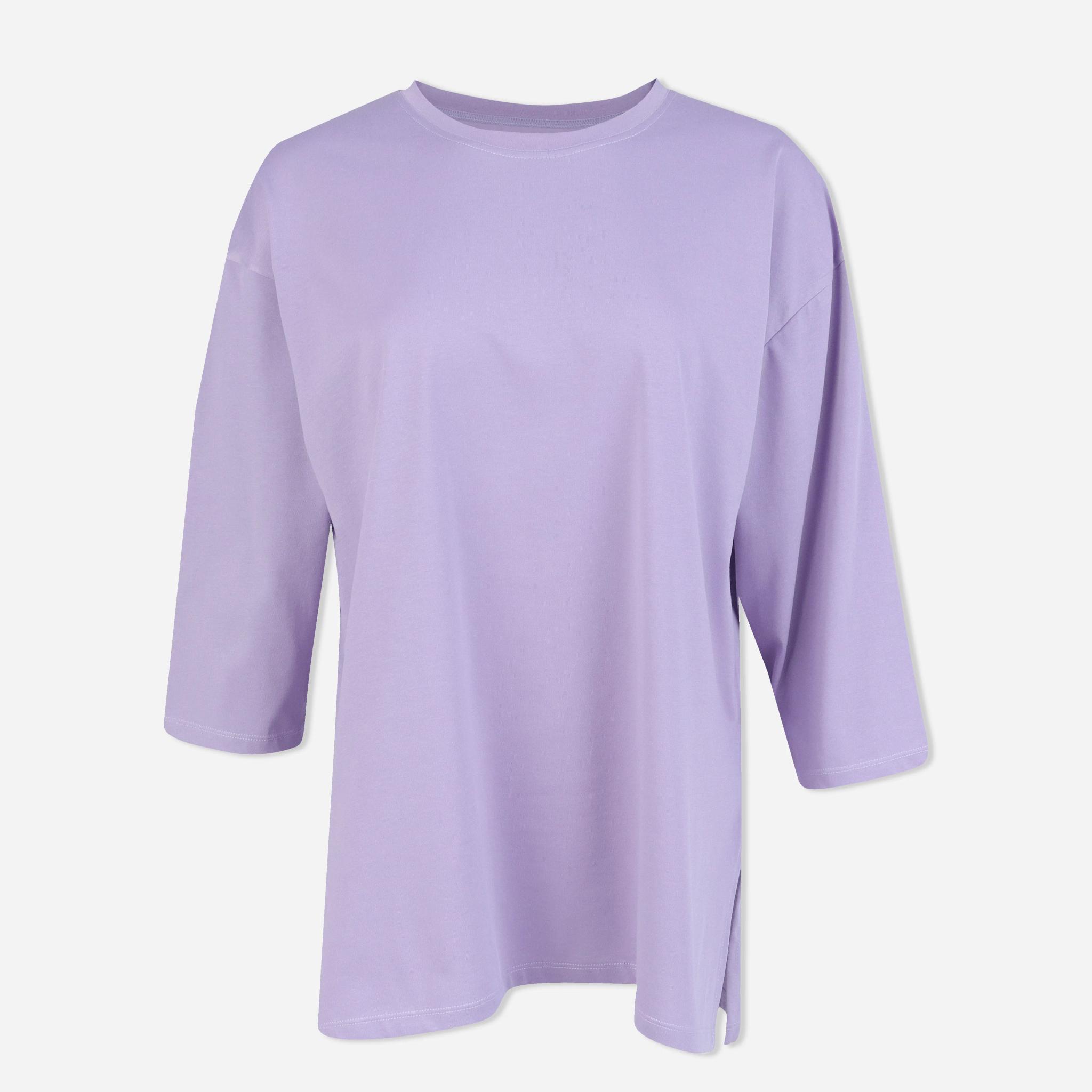 تي شيرت نسائي بأكمام طويلة بألوان متعددة alternative product image