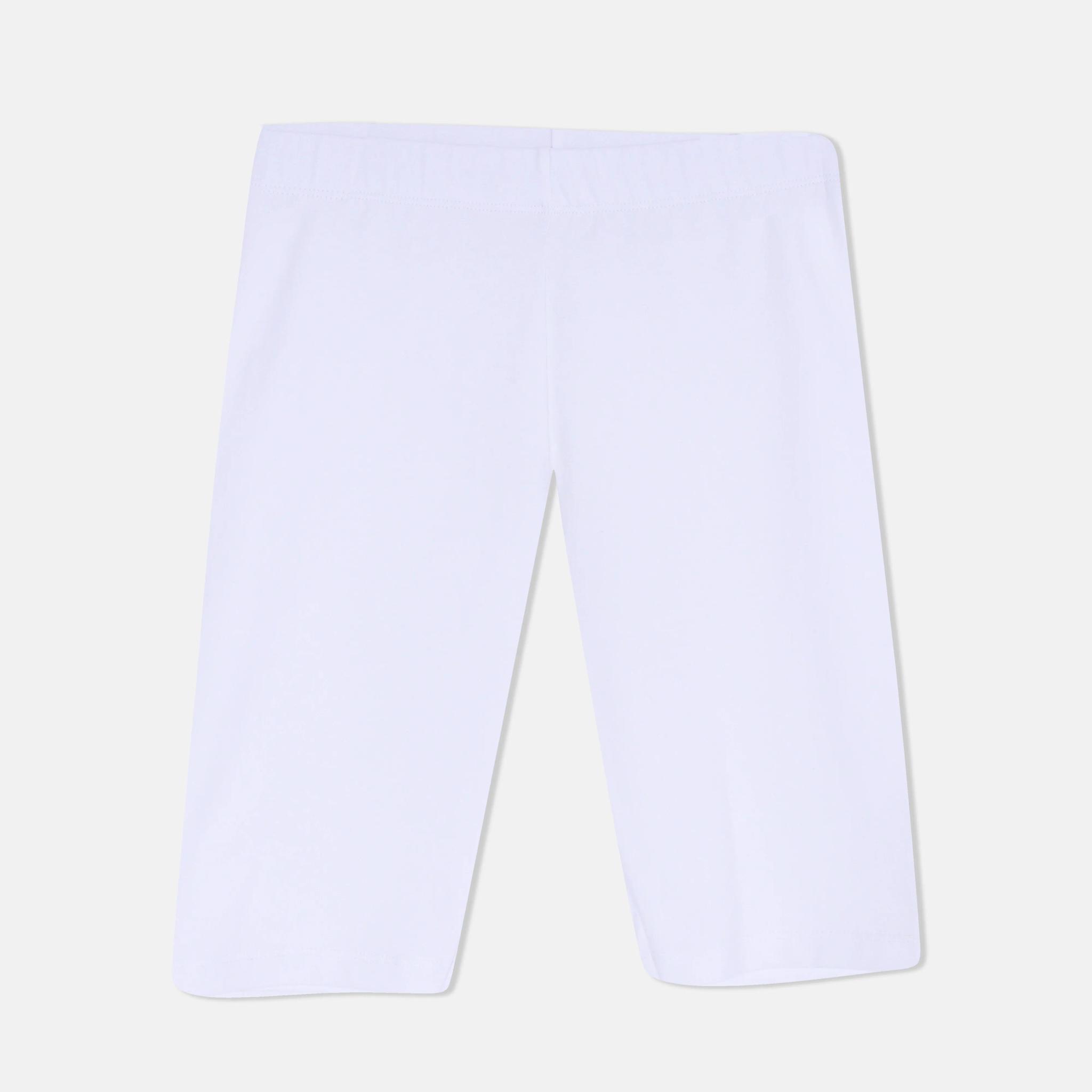 بنطلون كابري قطني سادة للبنات alternative product image
