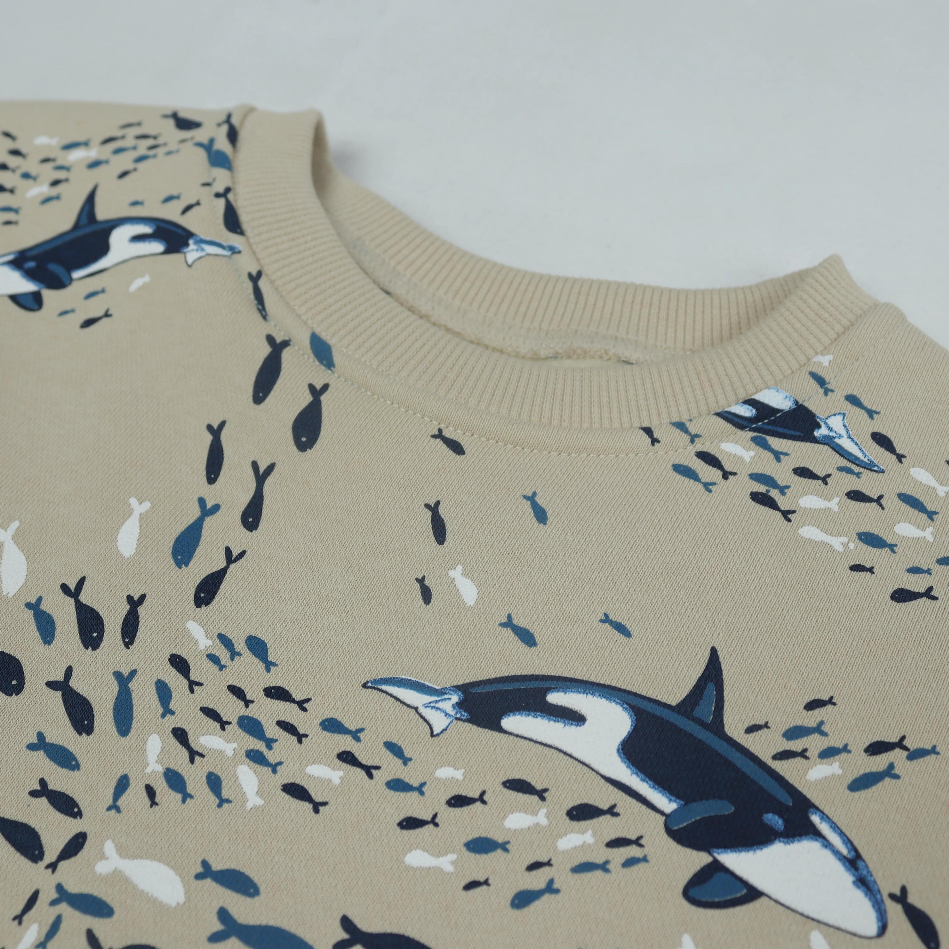 سترات مطبوعة ومتينة برقبة دائرية Thumbnail 2