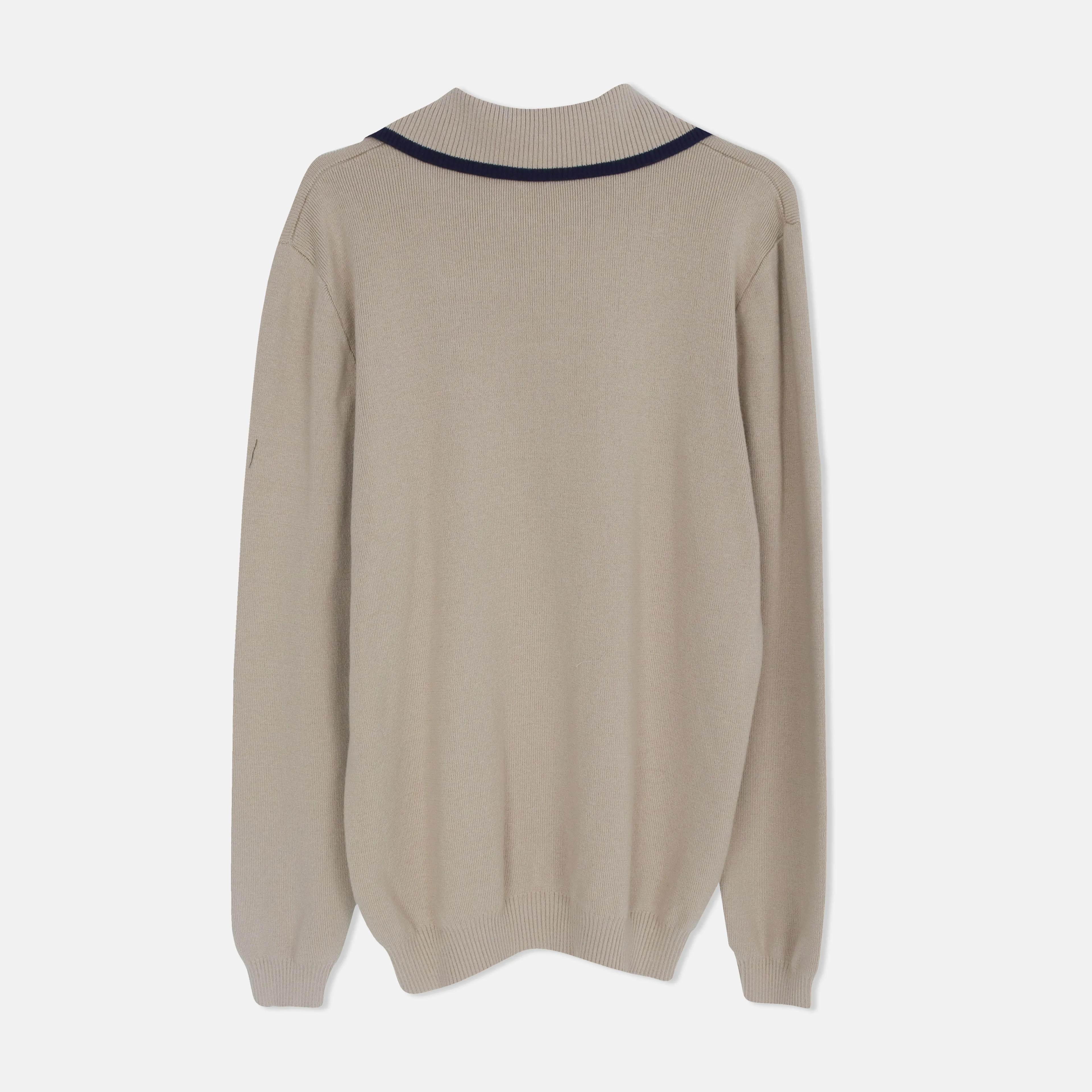 سويت شيرت رجالي بياقة على شكل حرف V Thumbnail 3