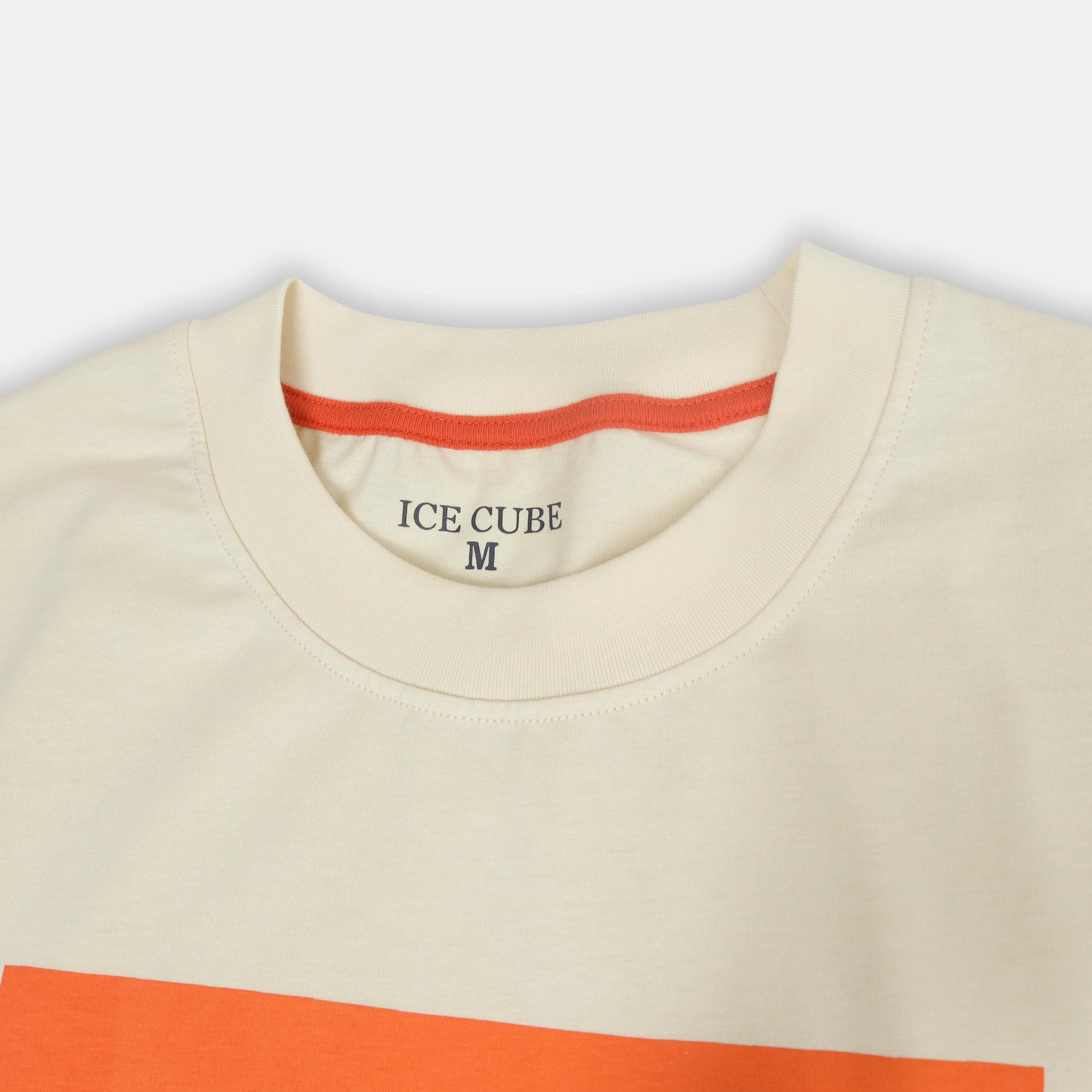 تي شيرت رجالي بطبعة جرافيكية وشعار Thumbnail 2