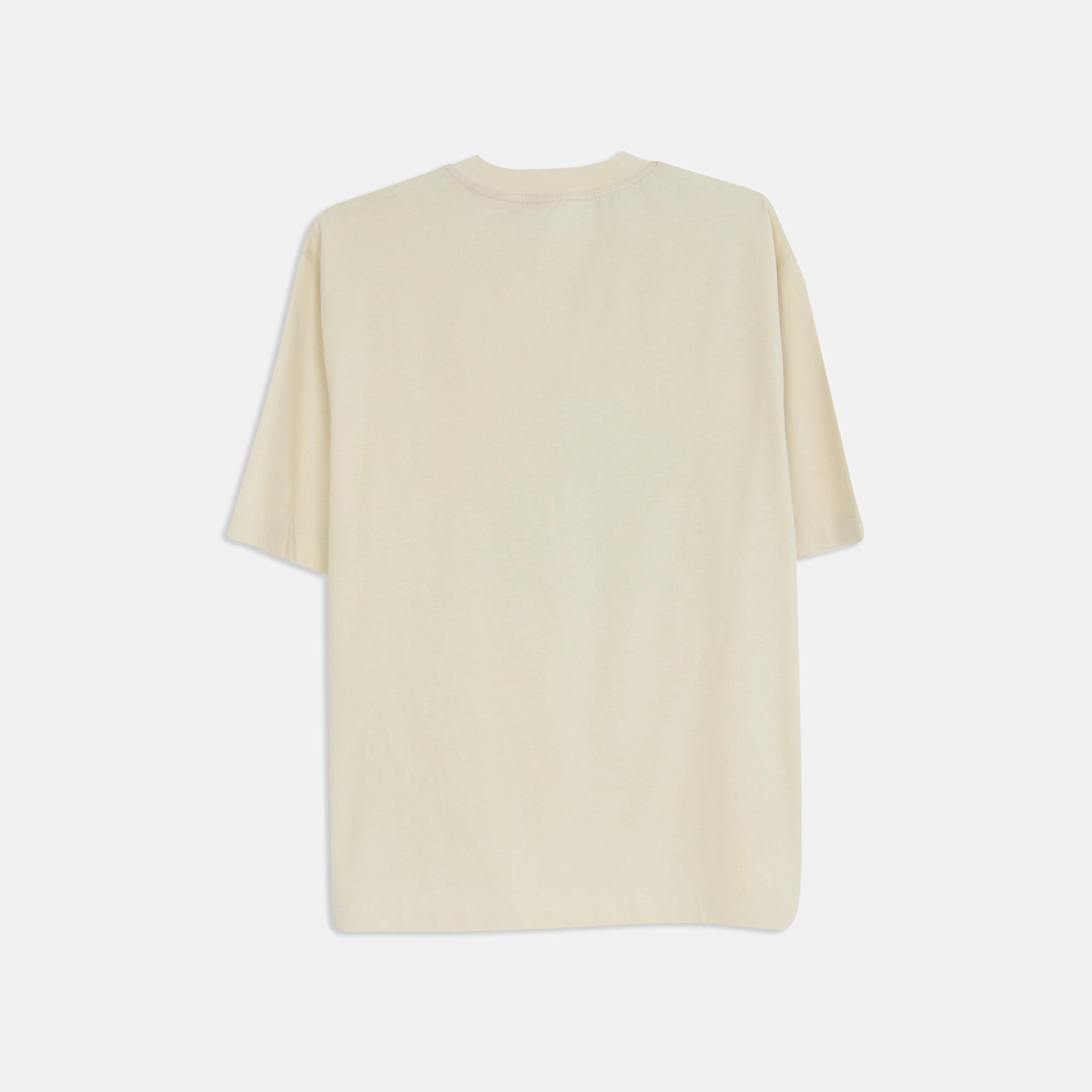 تي شيرت رجالي بطبعة جرافيكية وشعار Thumbnail 4