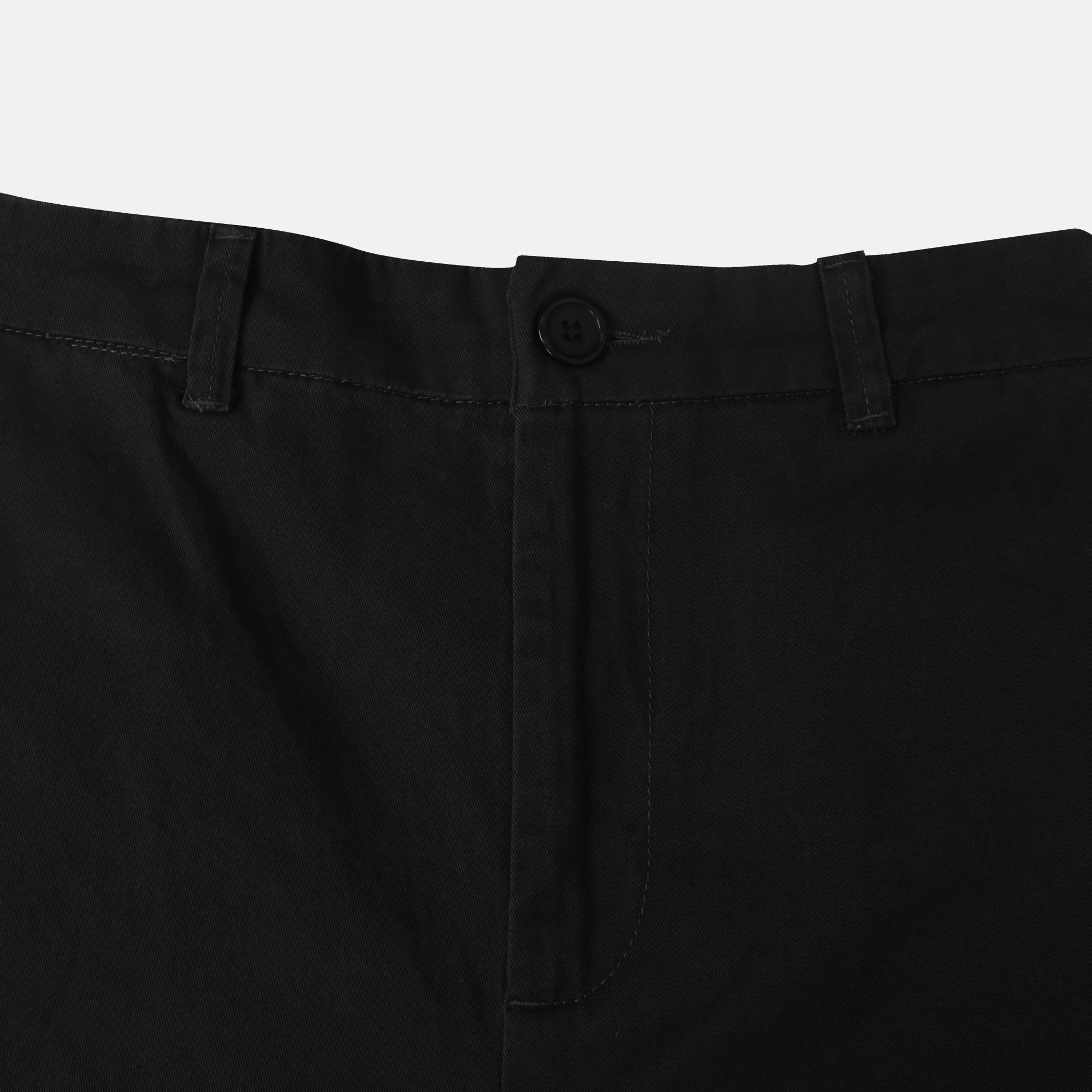 بنطلون رجالي قطني مسطح من الأمام media preview 2