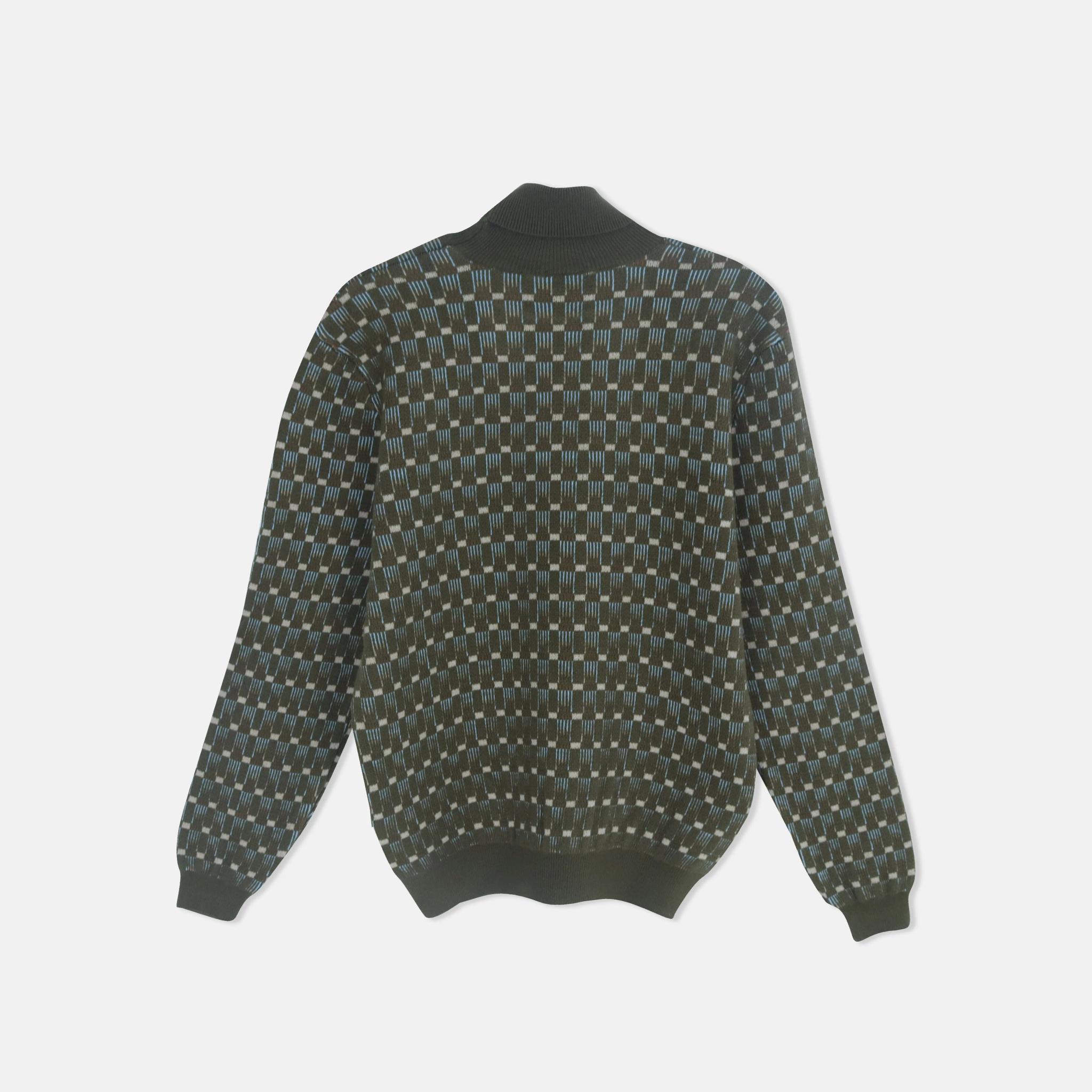 كنزة رجالية برقبة عالية بنمط مميز media preview 3