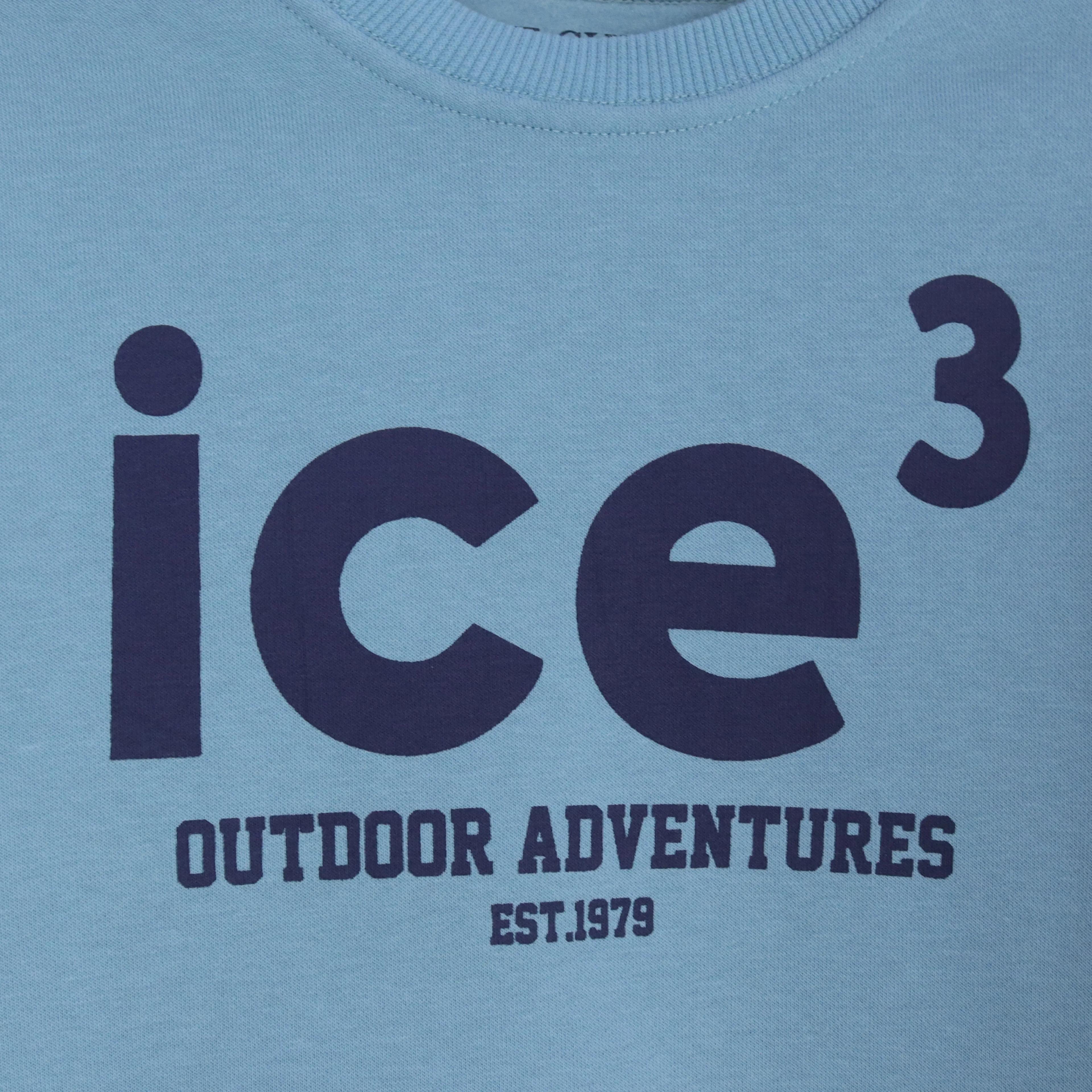 سترة قطنية مطبوعة للأولاد - رقبة دائرية Thumbnail 3