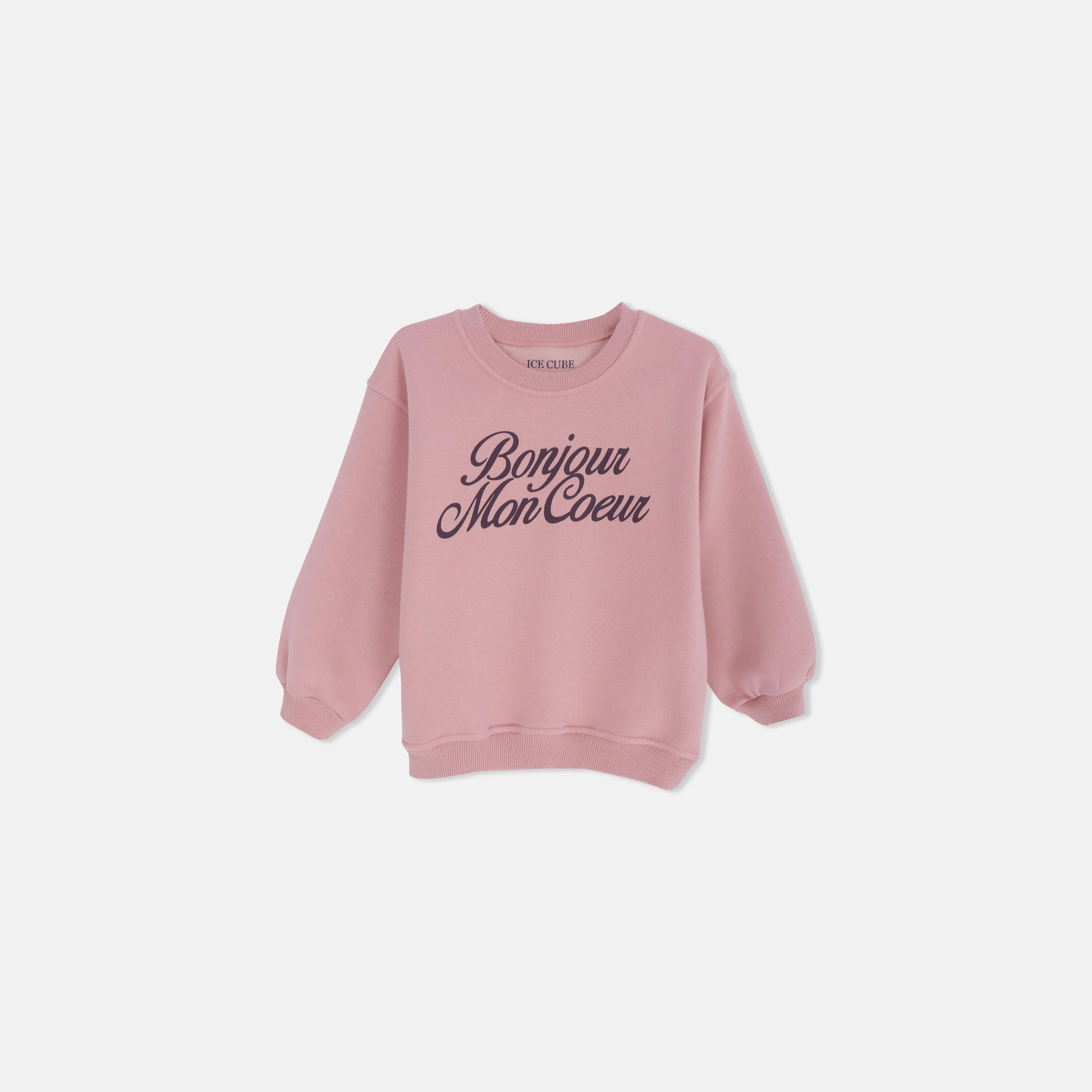 سترة قطنية بشعار فرنسي للبنات Thumbnail 1