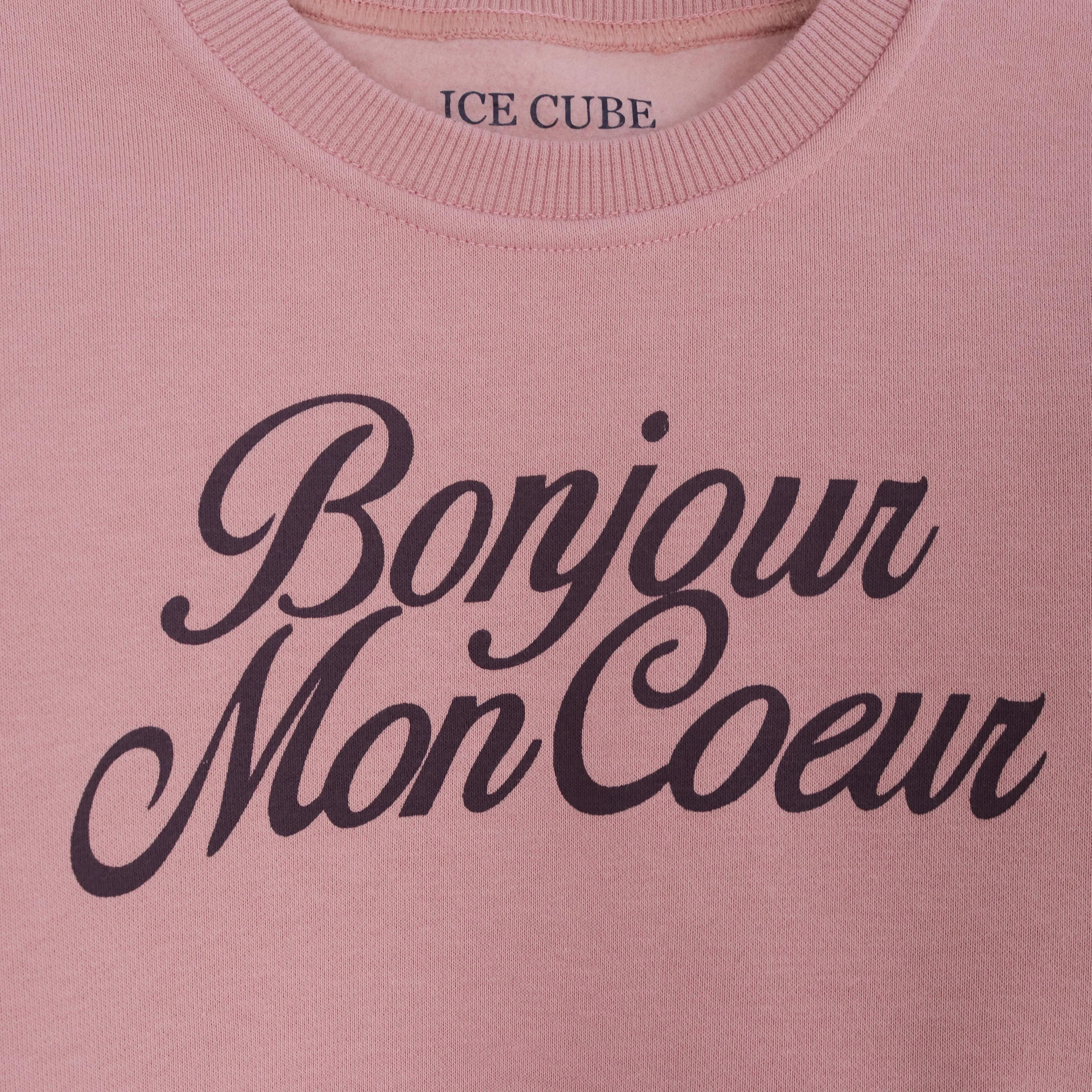 سترة قطنية بشعار فرنسي للبنات Thumbnail 3