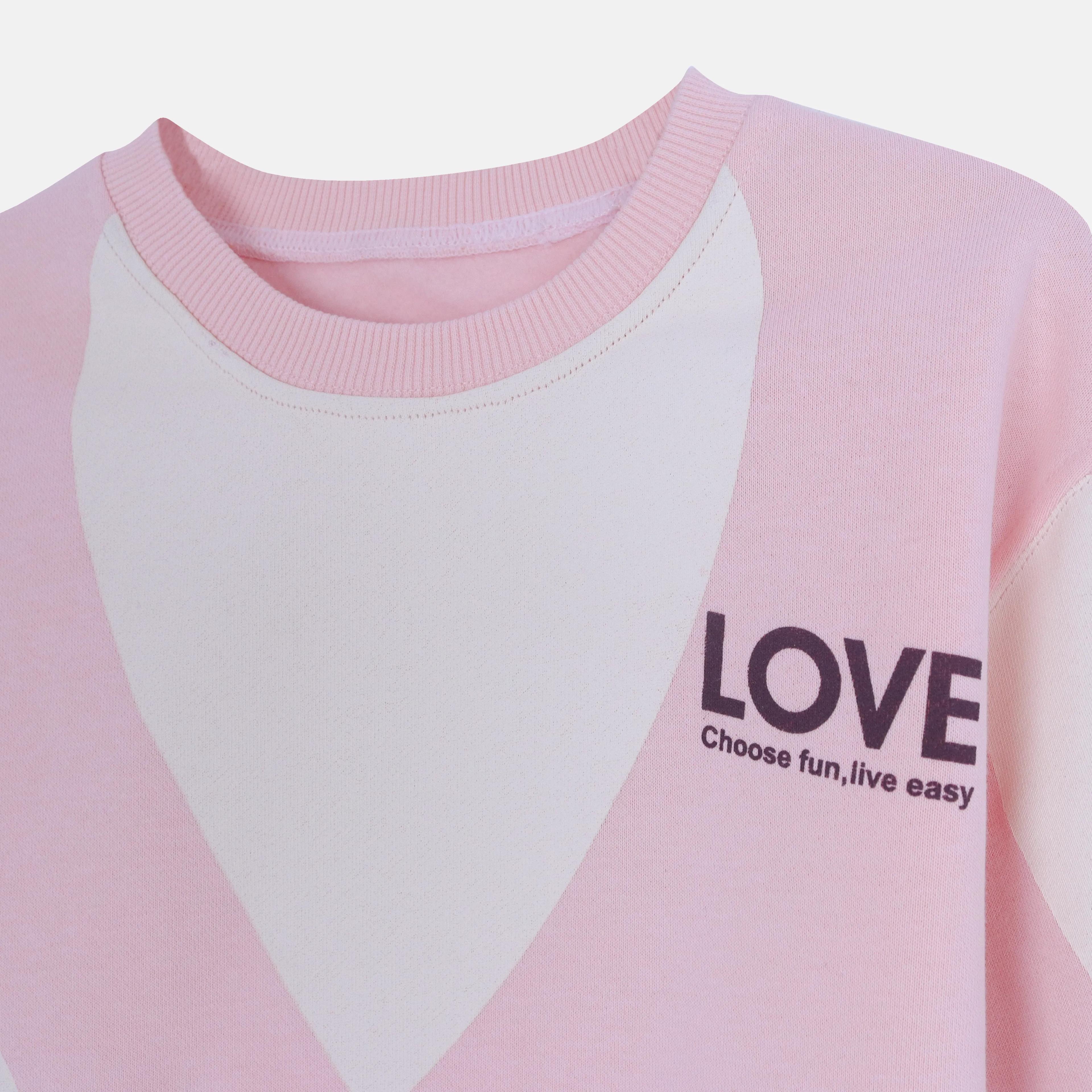 سترة "الحب" الجرافيكية للبنات Thumbnail 2