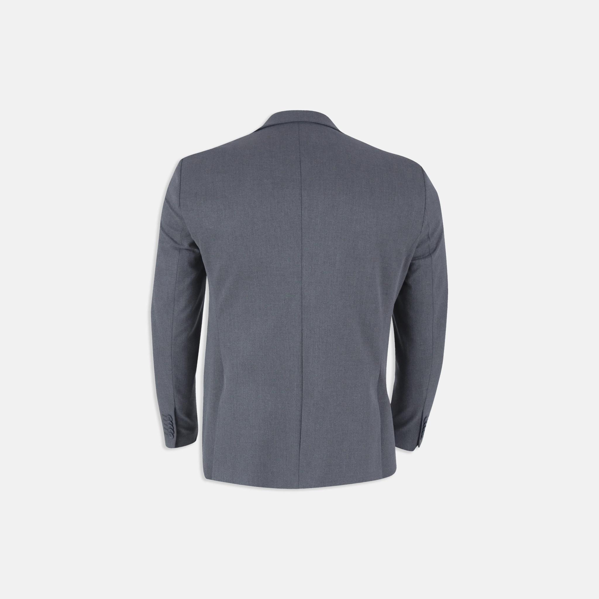 جاكيت رياضي محبوك بقصّة Slim Fit مع جيوب جانبية media preview 4