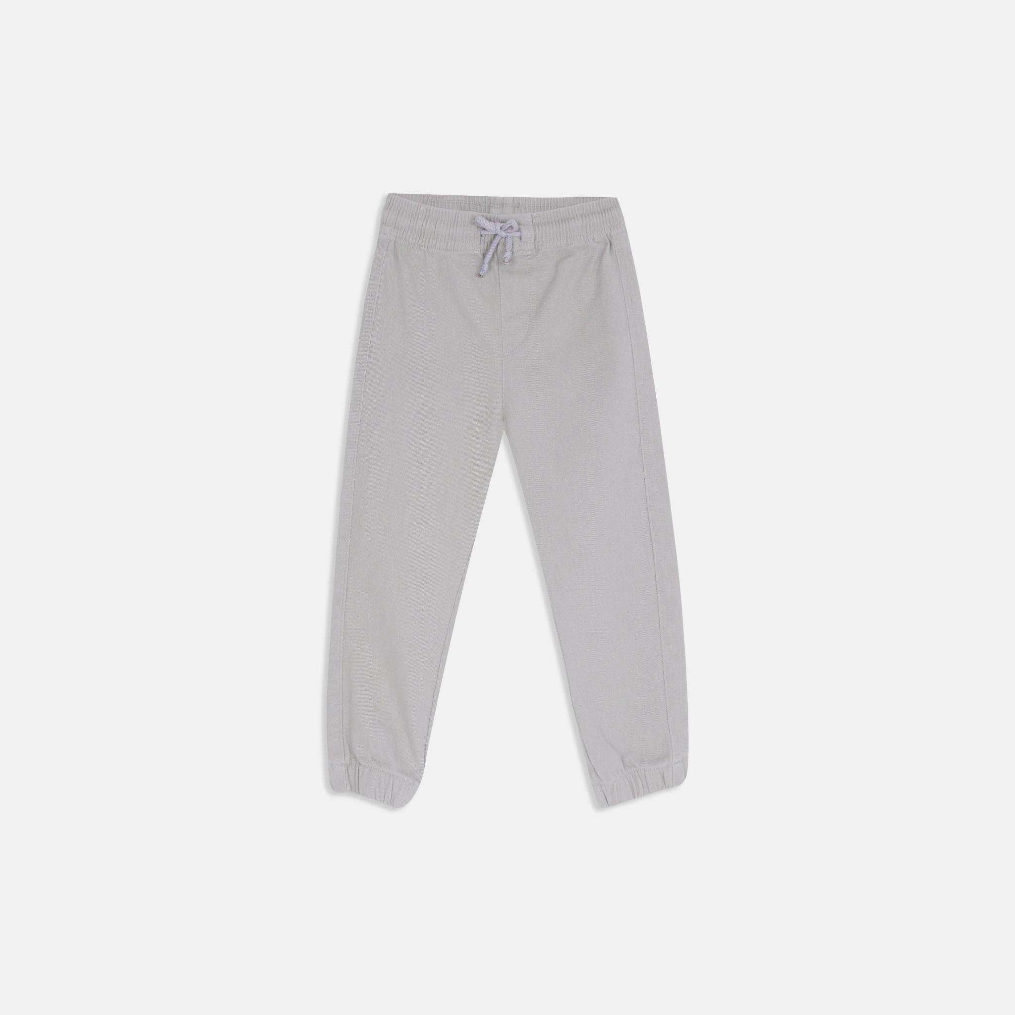 بنطلون رياضي محبوك للبنات برباط alternative product image