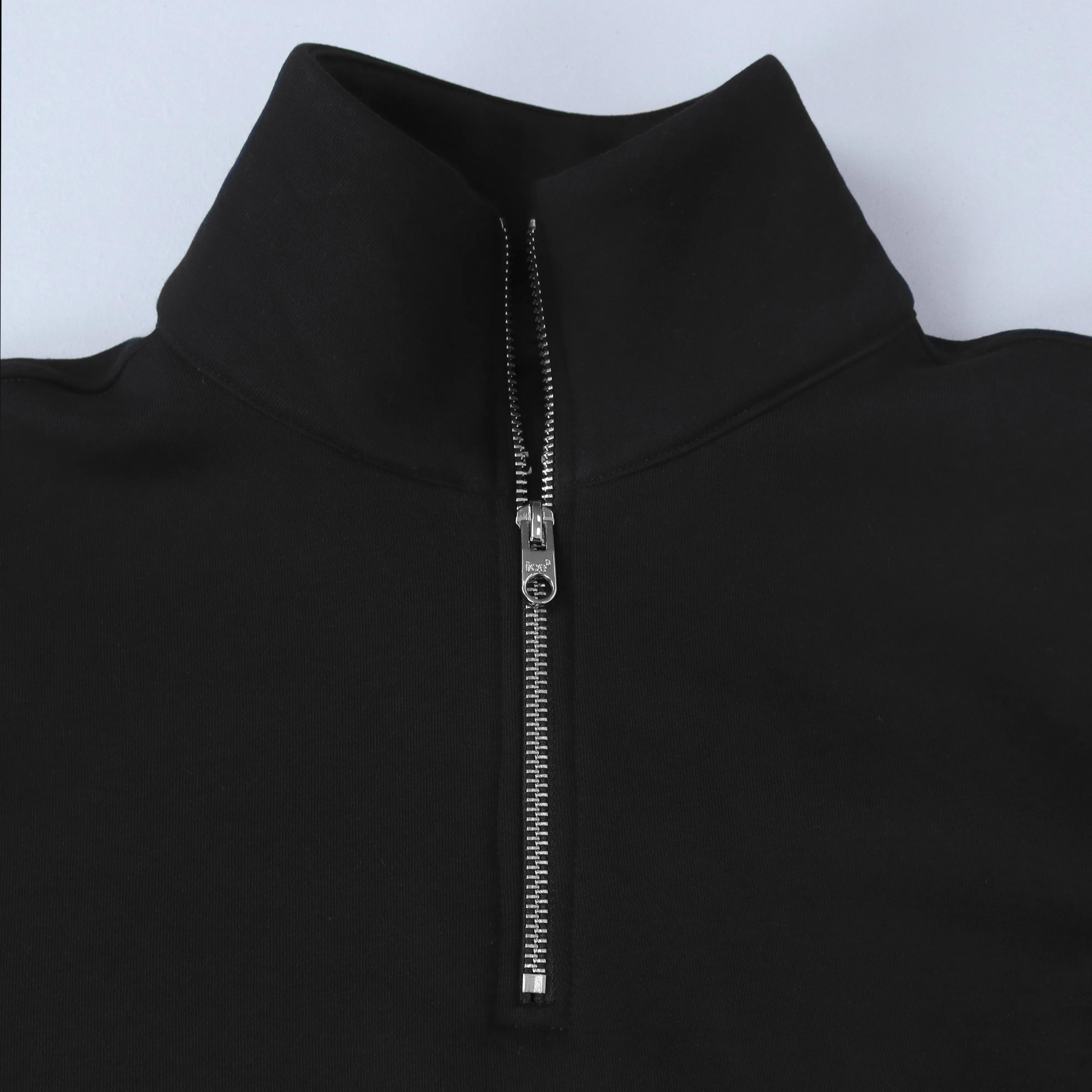 سويت شيرت رجالي من الصوف بسحاب ربع Thumbnail 2