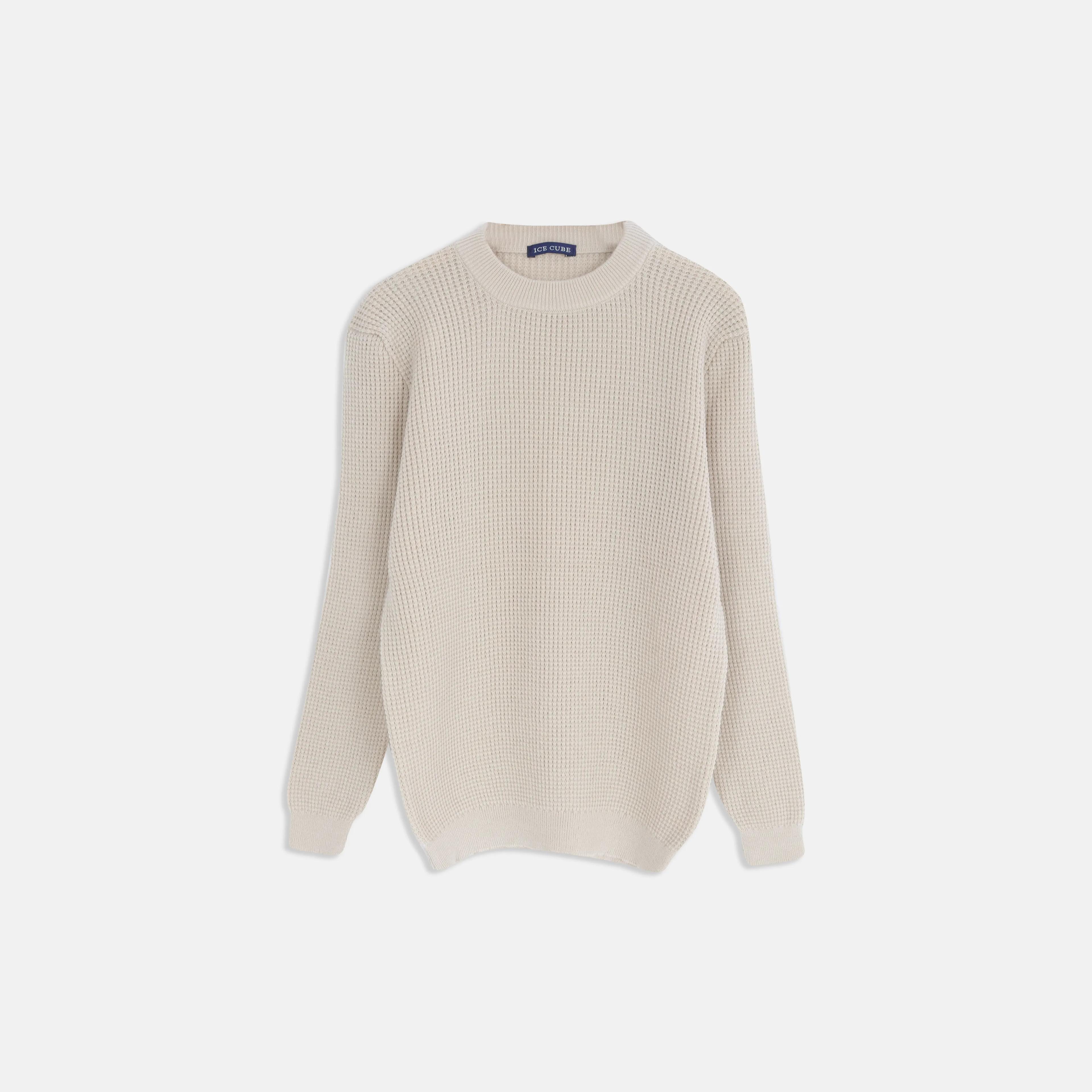 سترة محبوكة من مزيج الأكريليك والصوف للأولاد Thumbnail 1