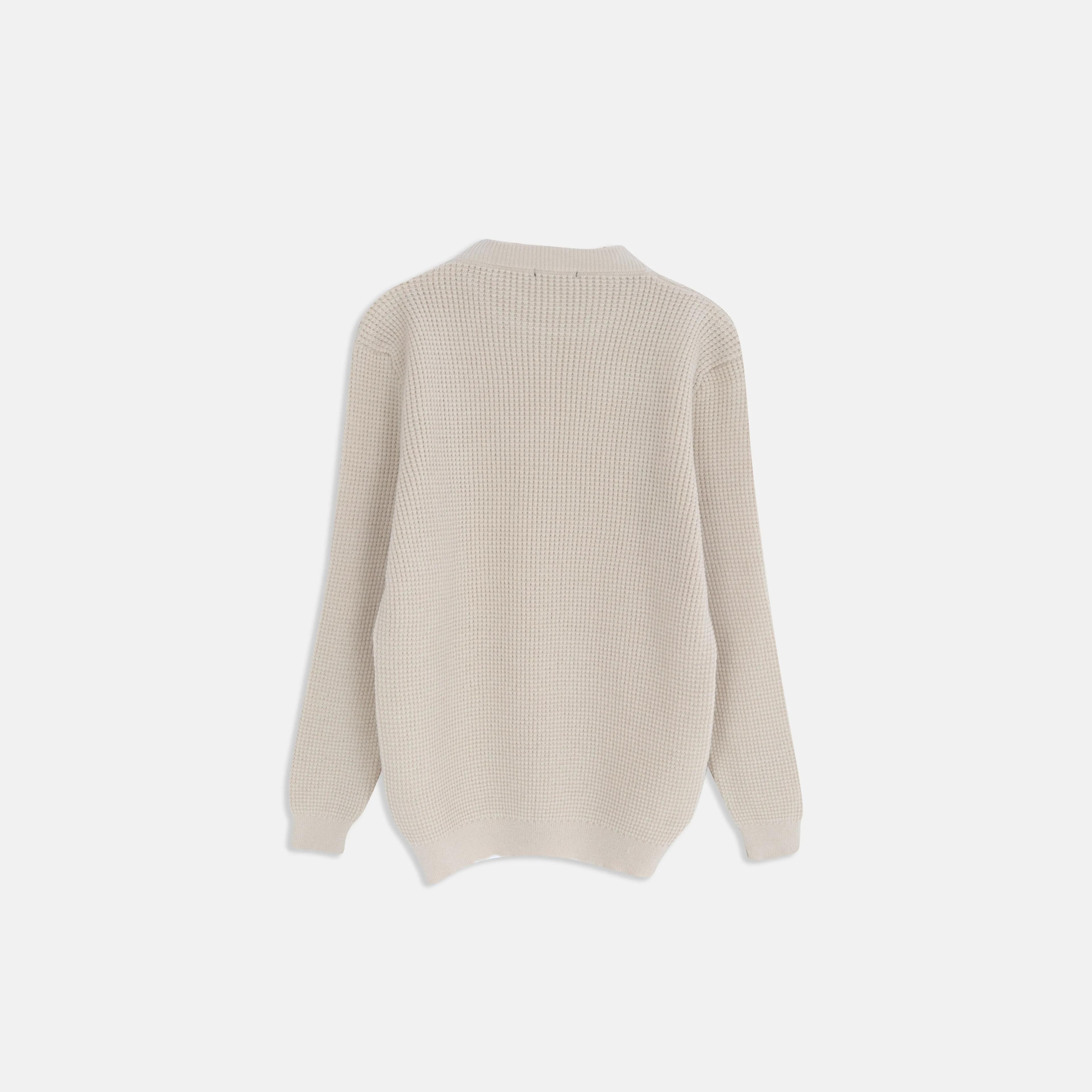 سترة محبوكة من مزيج الأكريليك والصوف للأولاد Thumbnail 3