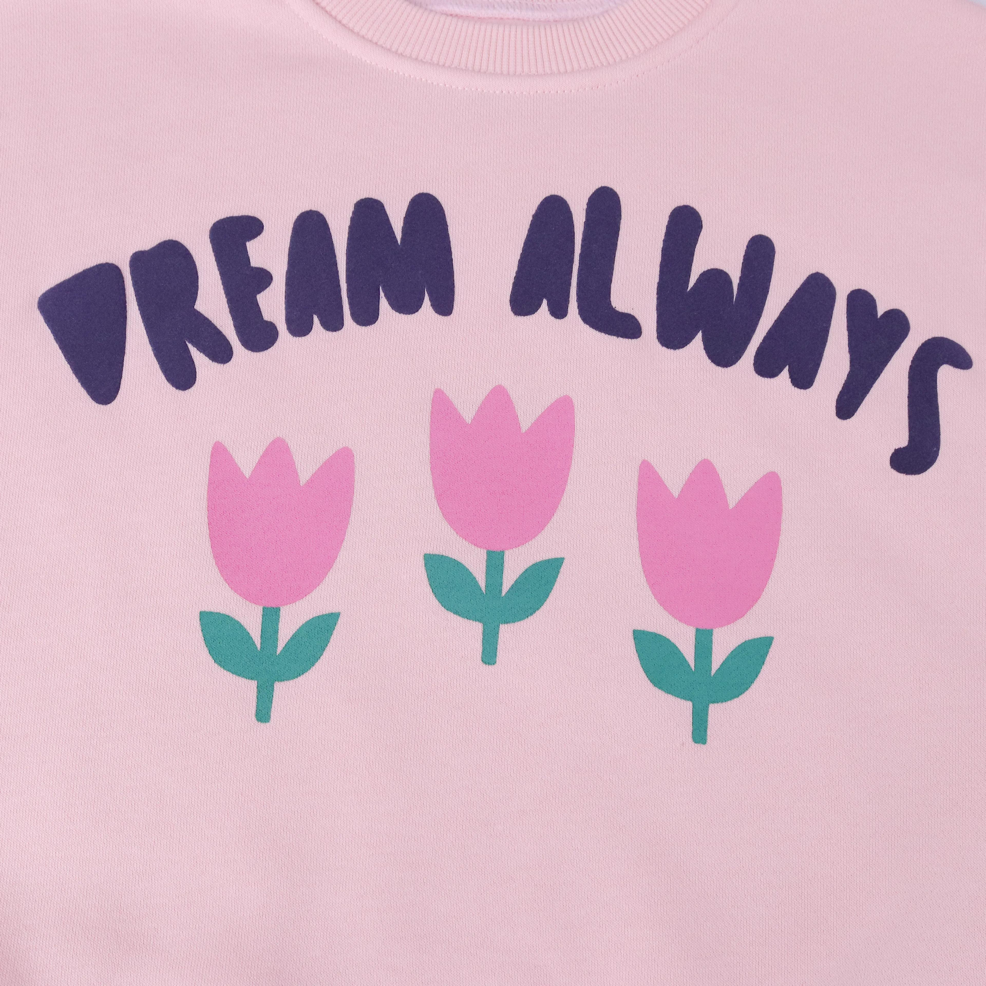 سويت شيرت بطبعة جرافيكية للبنات Thumbnail 3