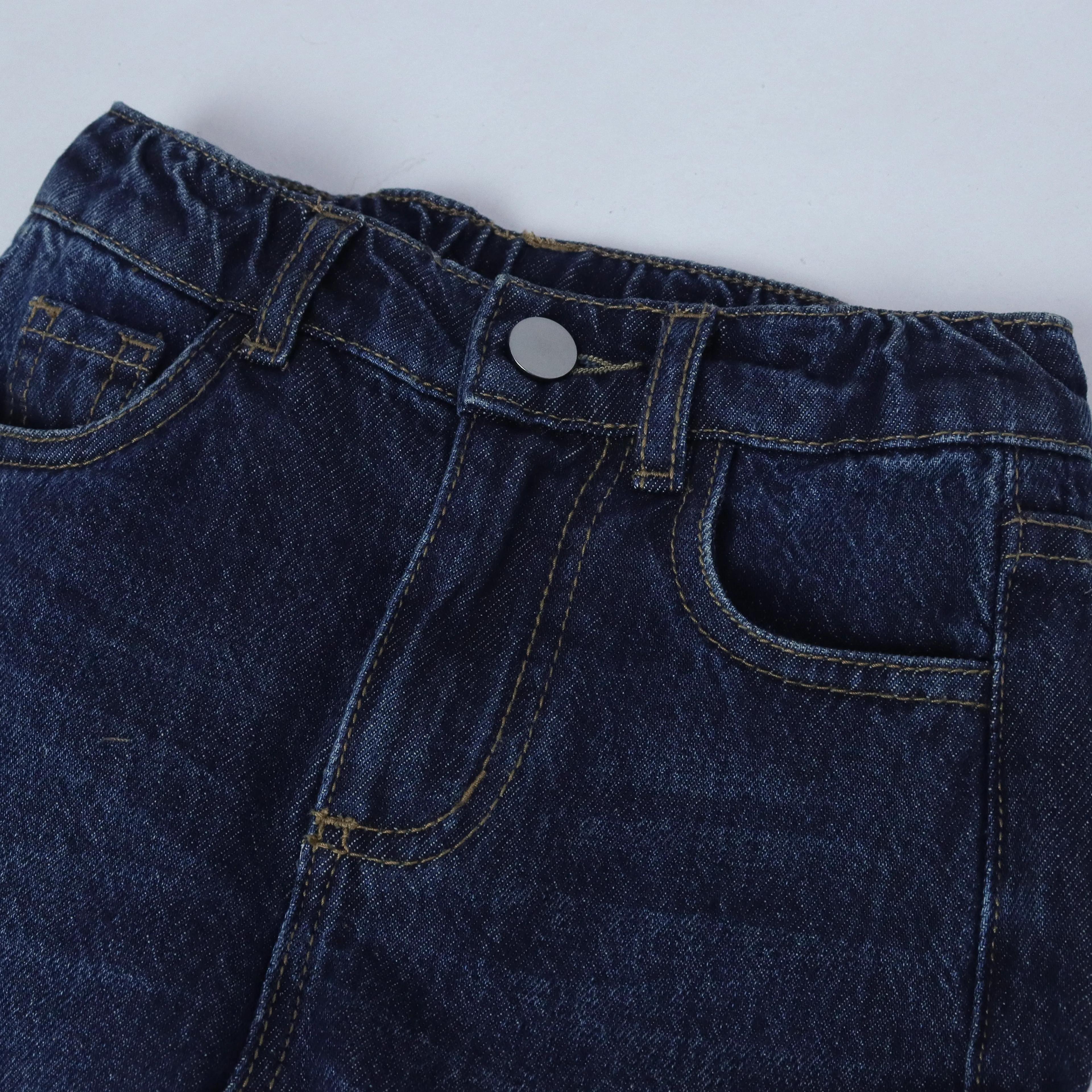 بنطلون جينز بقصة مستقيمة للأولاد Thumbnail 2