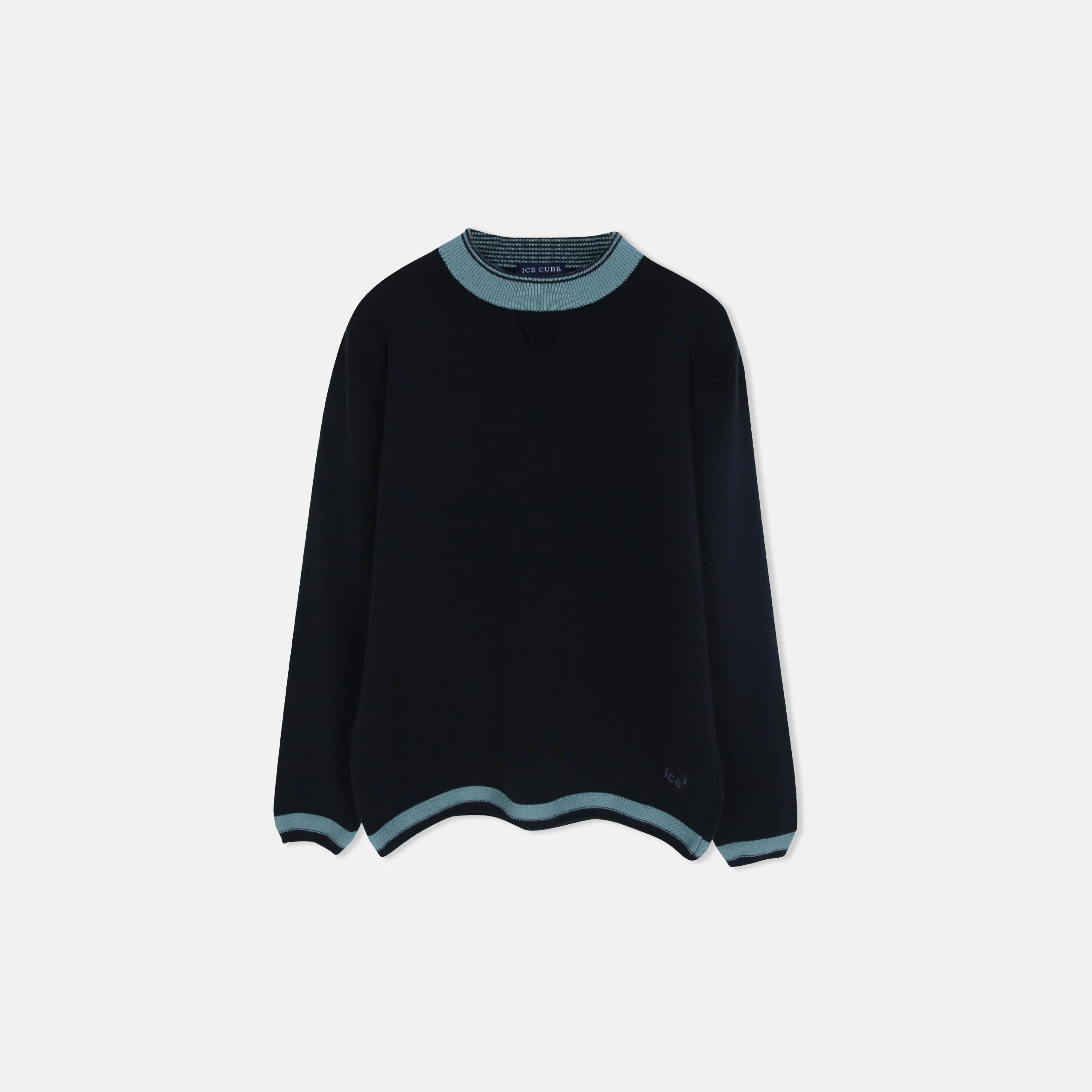 سترة أولاد بأكمام طويلة وتفاصيل متباينة Thumbnail 1