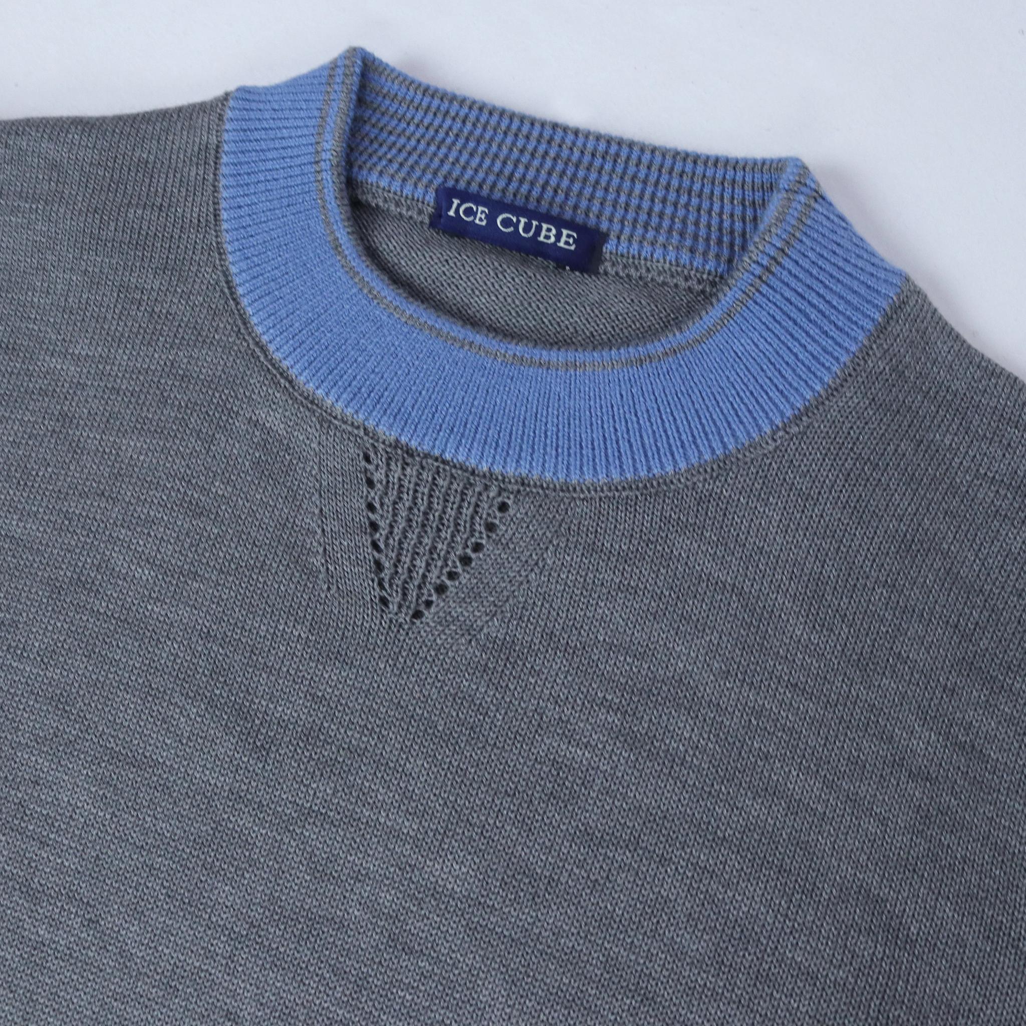 سترة أولاد بأكمام طويلة وتفاصيل متباينة media preview 2