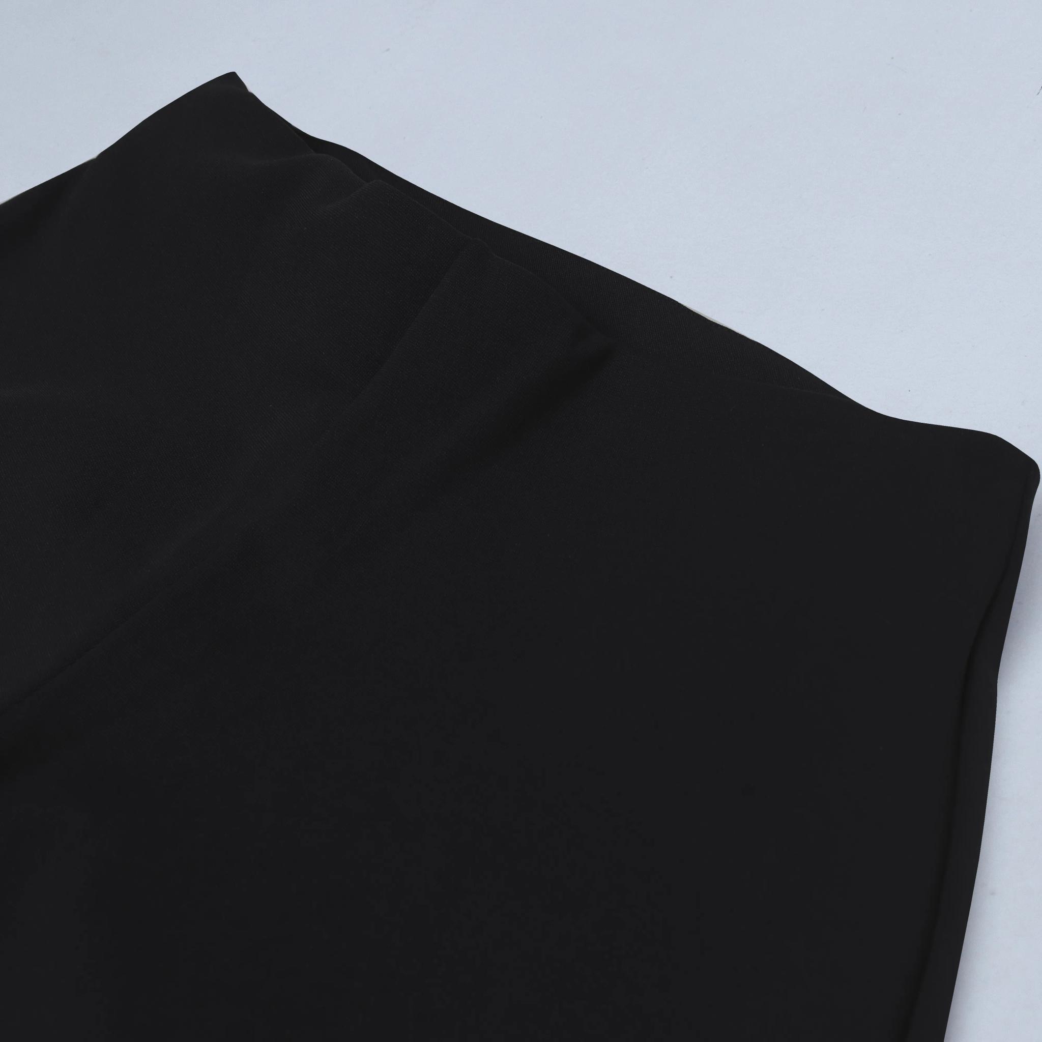 بنطلون مطاطي ضيق وواسع الساق media preview 2