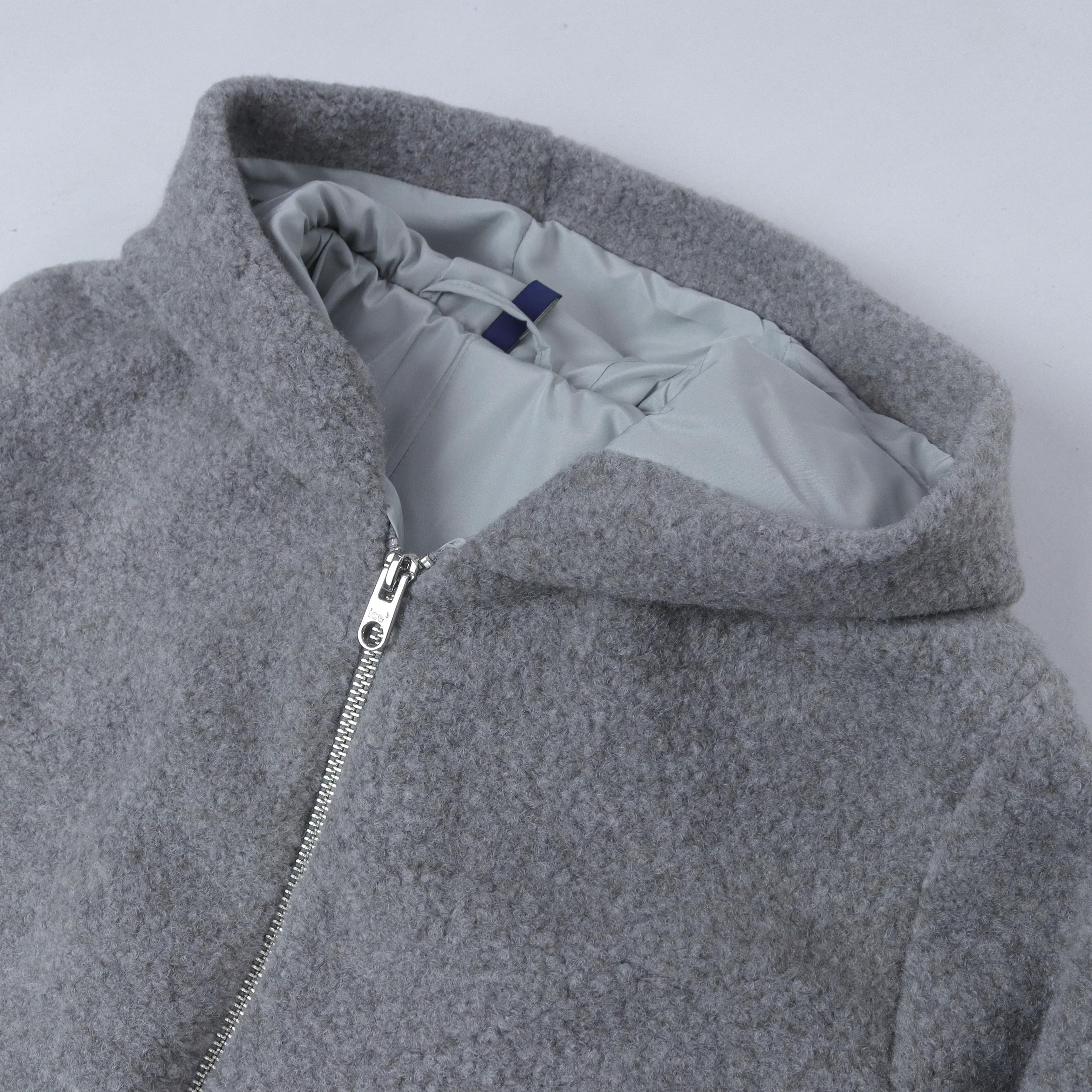 معطف بغطاء رأس وسحاب كامل للأطفال Thumbnail 2