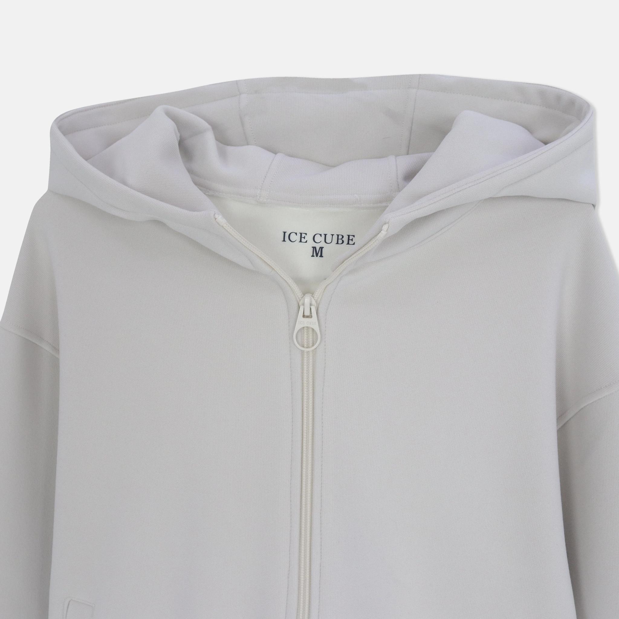 جاكيت رجالي بغطاء رأس وسحاب كامل media preview 2