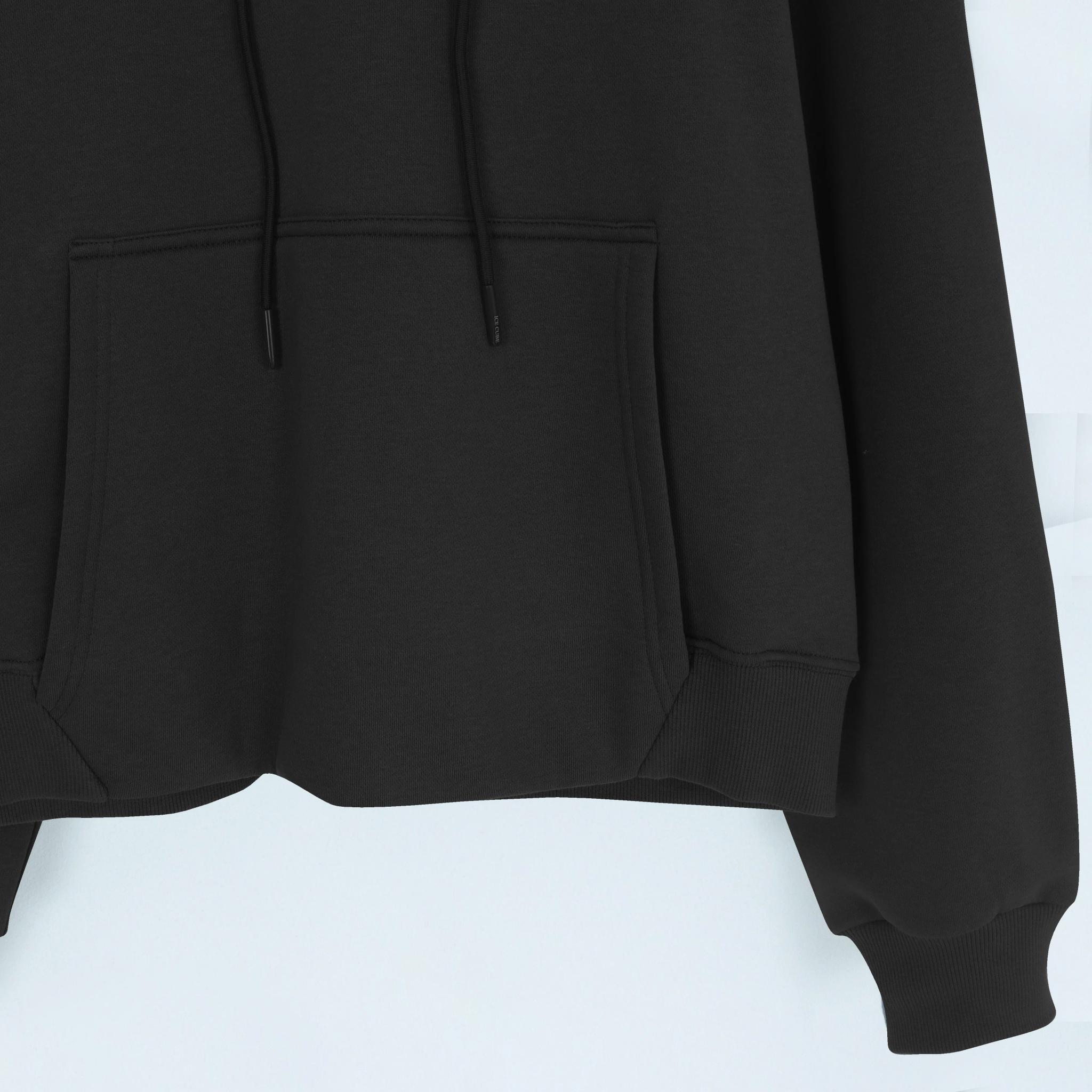 سويت شيرت مع جيب وغطاء للرأس media preview 3