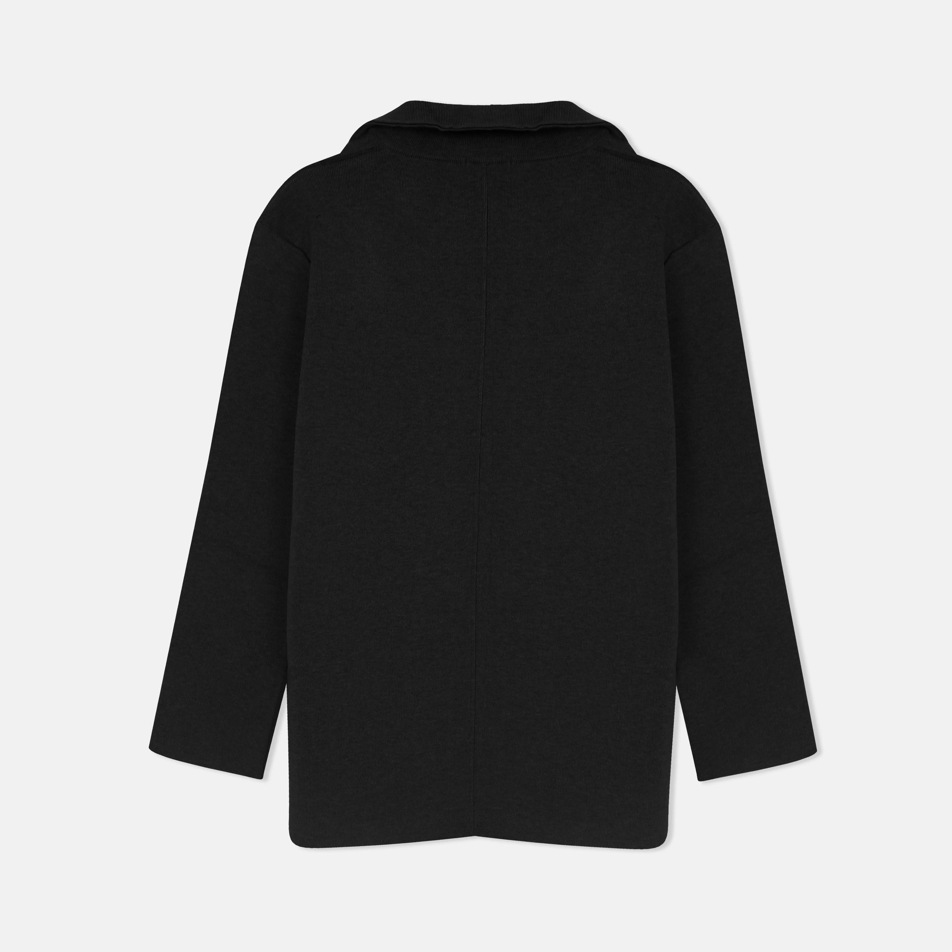 جاكيت رجالي محبوك مفتوح من الأمام Thumbnail 4