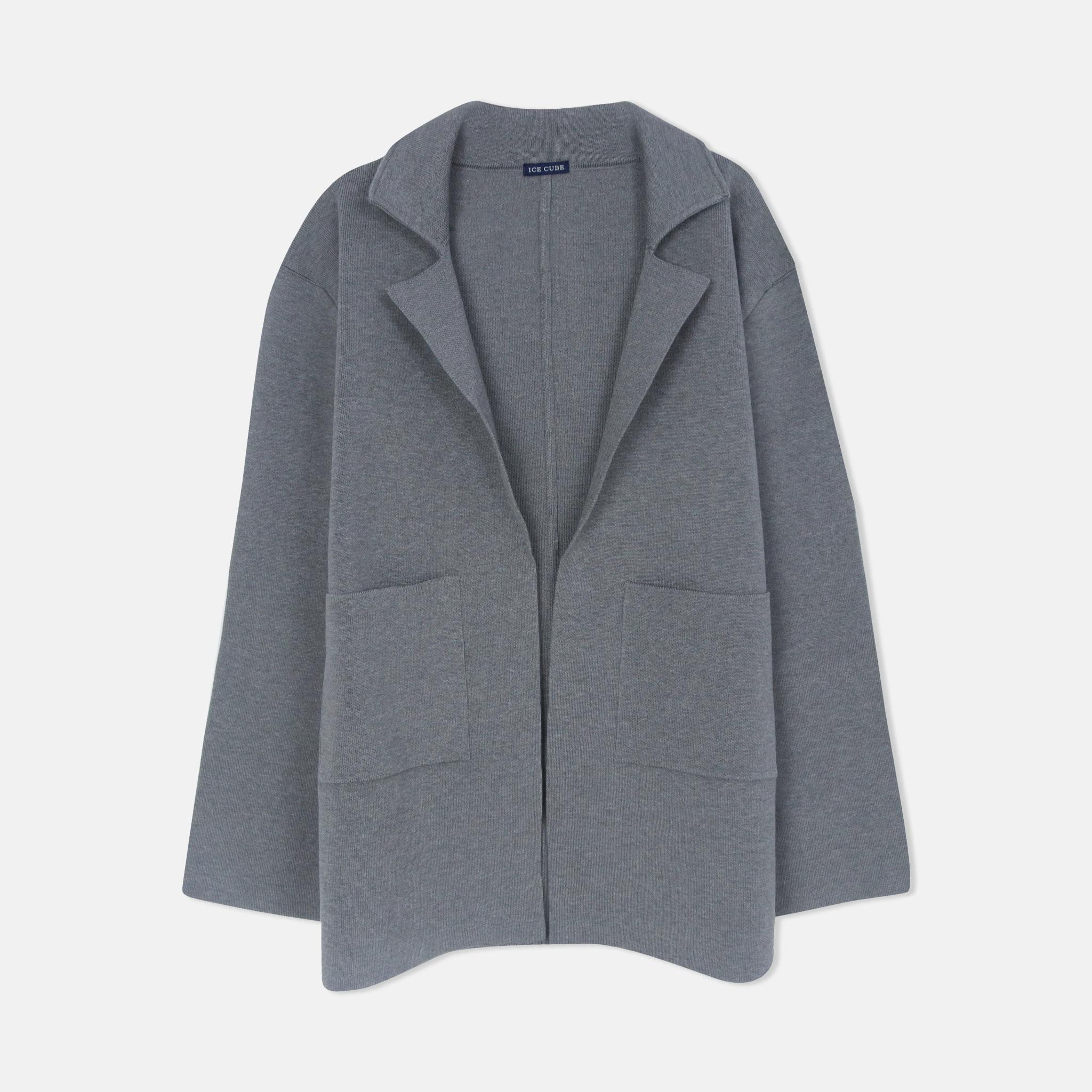 جاكيت رجالي محبوك مفتوح من الأمام alternative product image