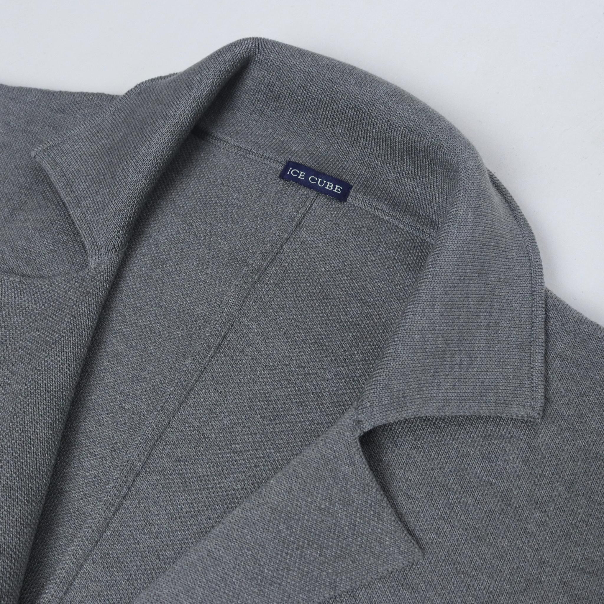 جاكيت رجالي محبوك مفتوح من الأمام media preview 2