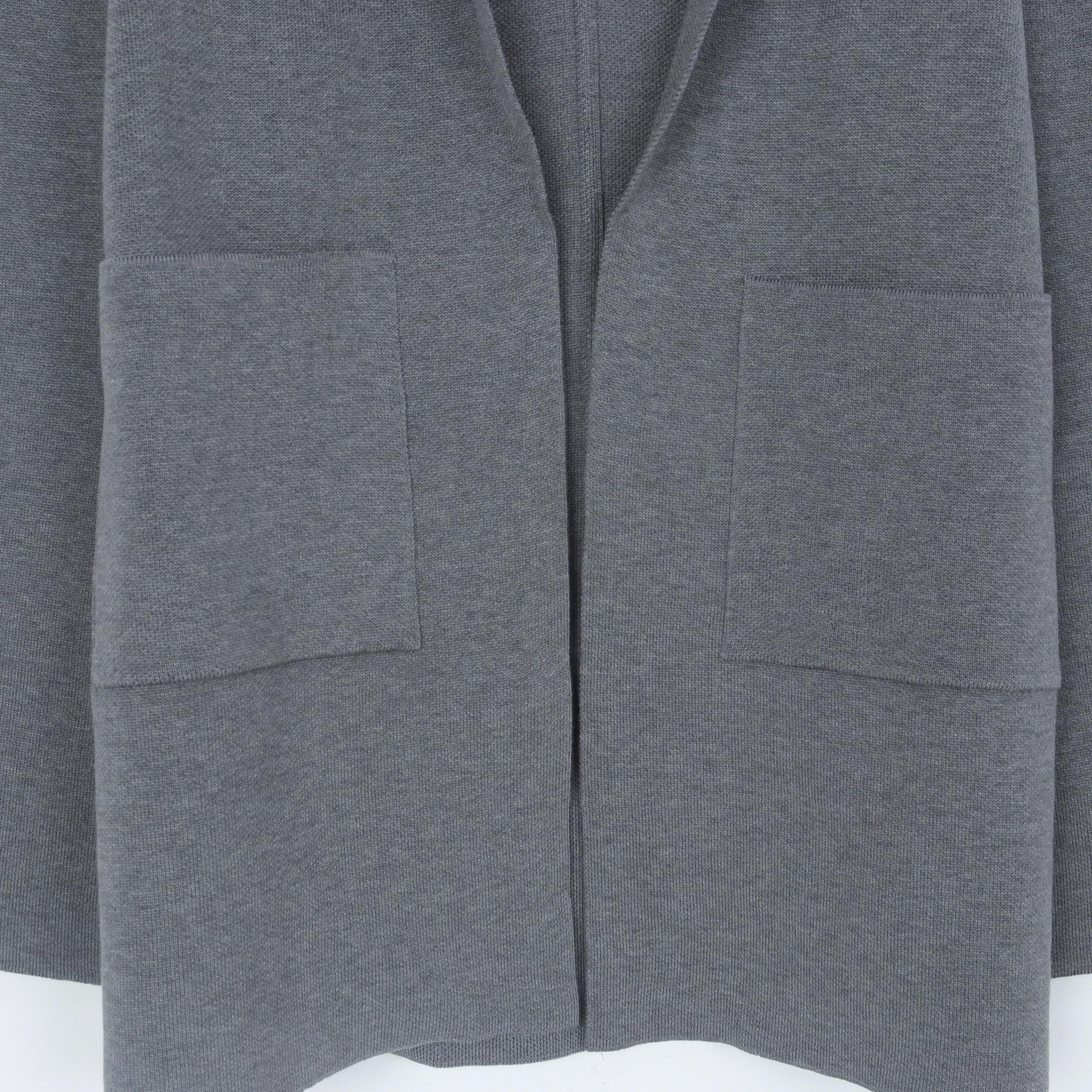 جاكيت رجالي محبوك مفتوح من الأمام Thumbnail 3