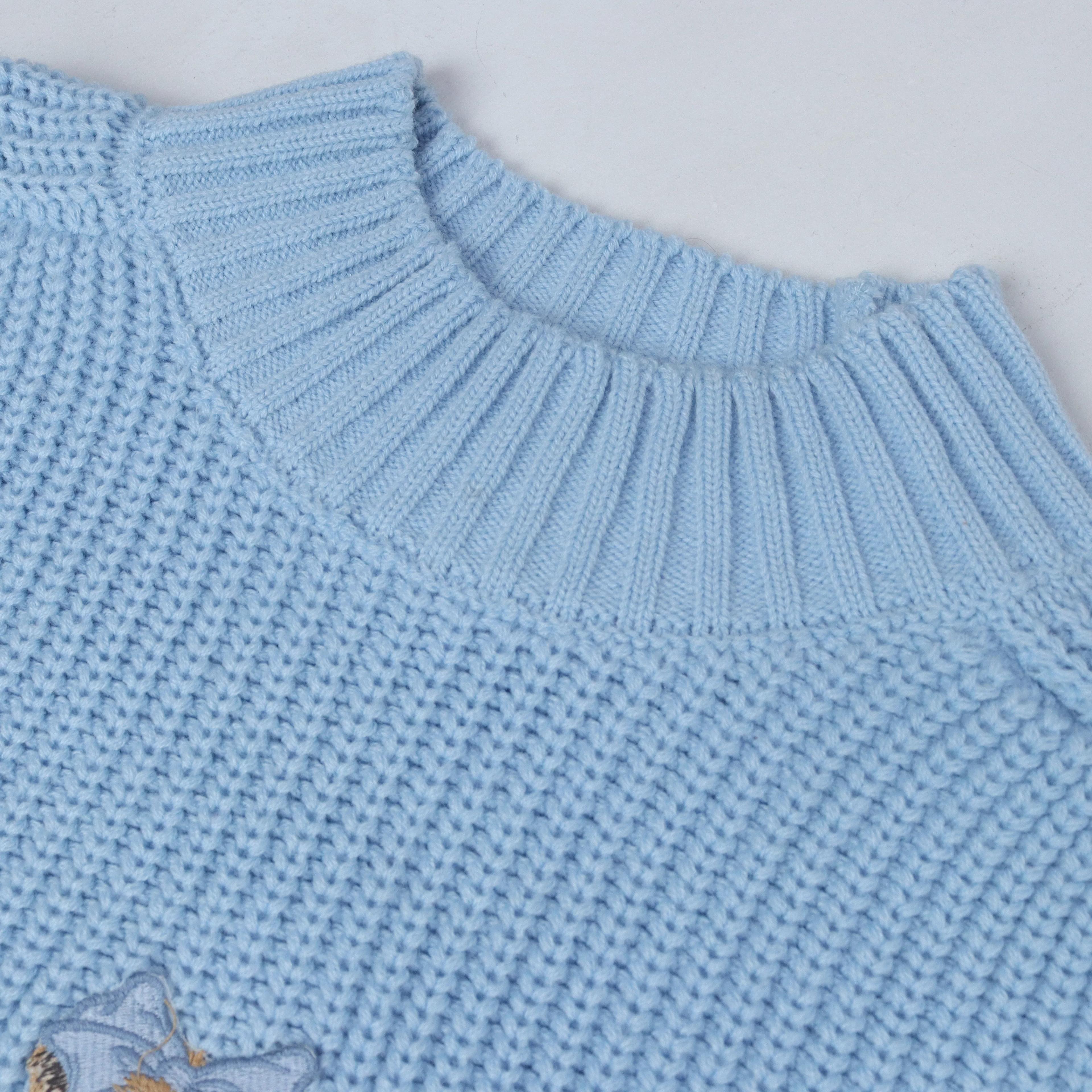 سترة نسائية محبوكة برسومات دب Thumbnail 2