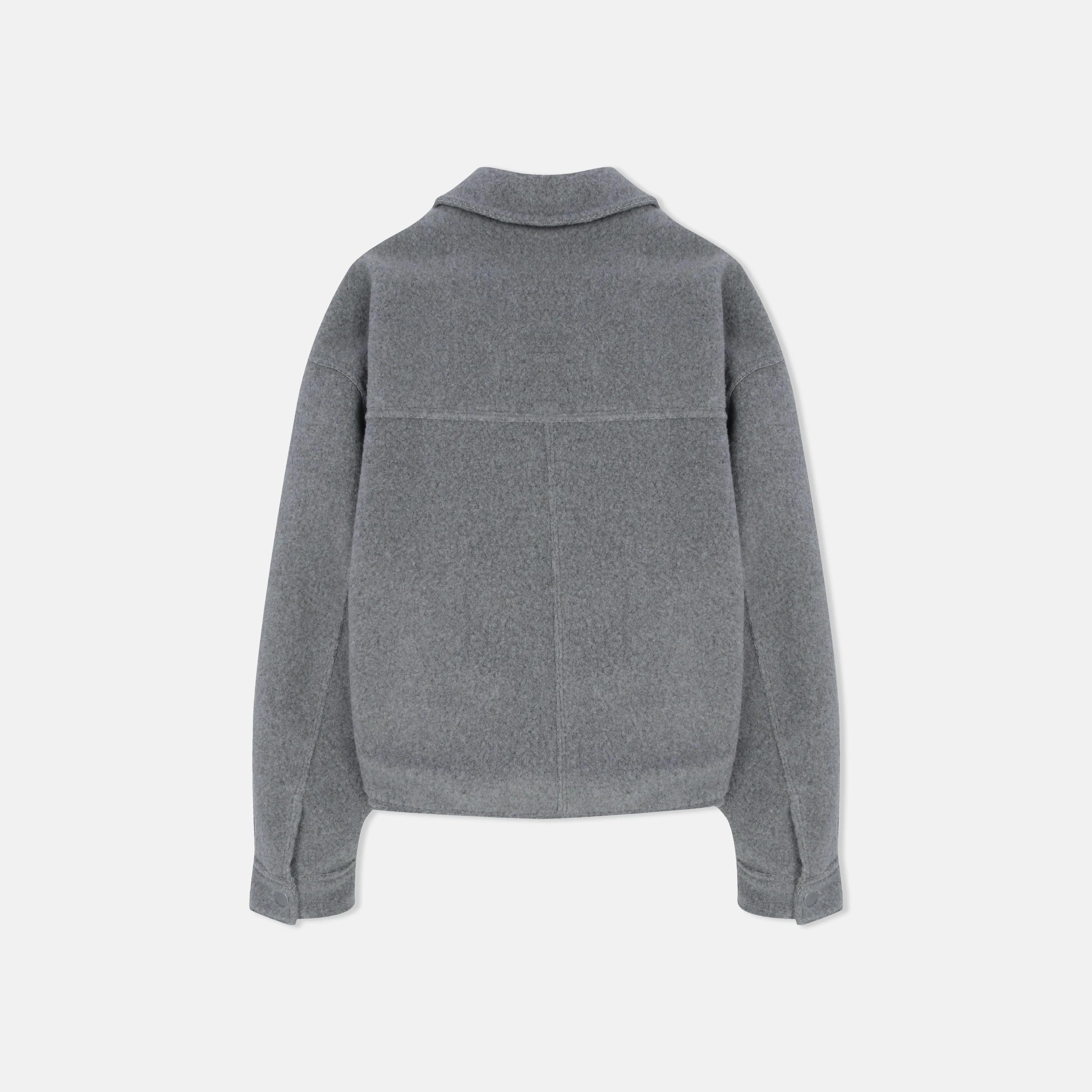 جاكيت نسائي كاجوال بفرو ناعم Thumbnail 4