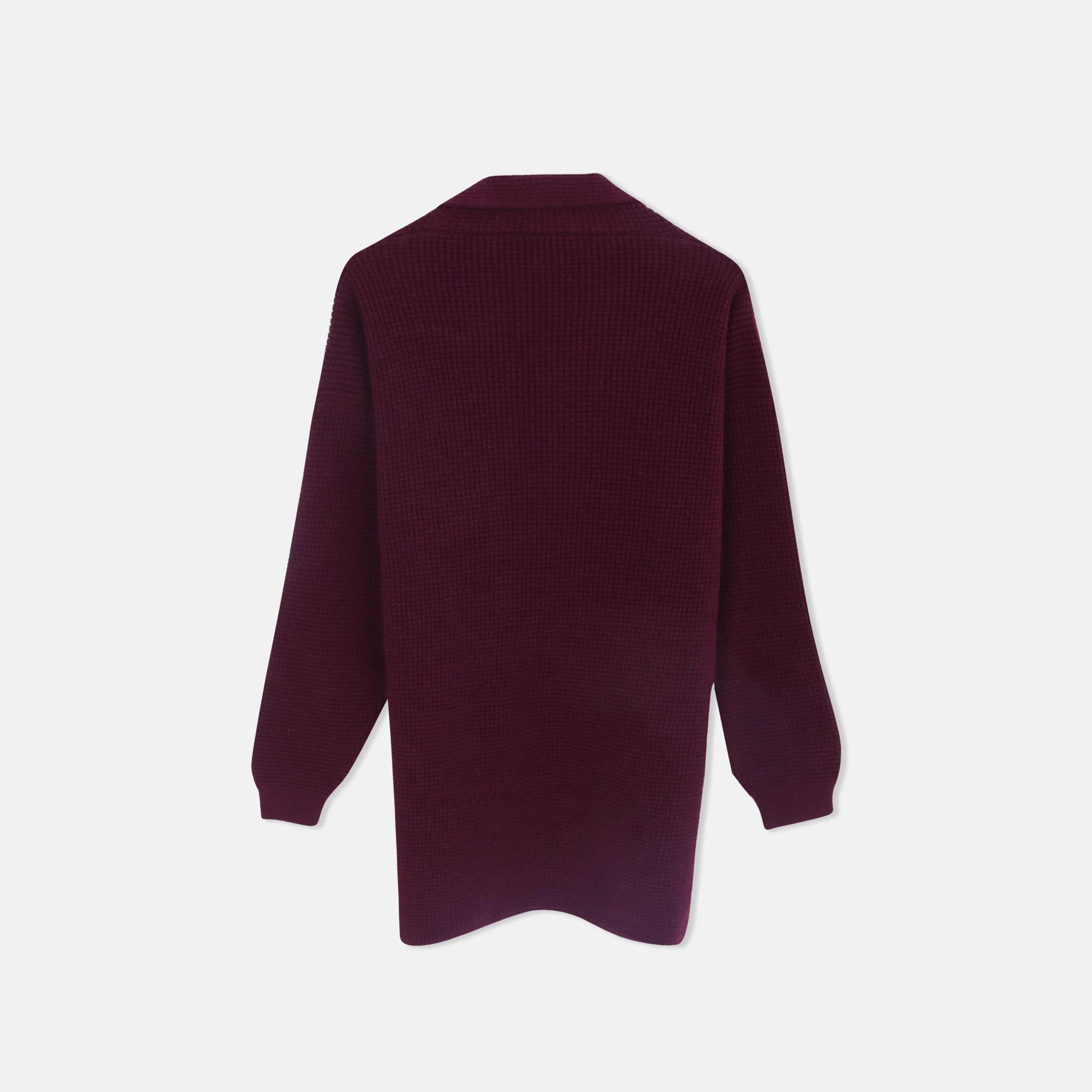 جاكيت صوف محبوكة للنساء media preview 3