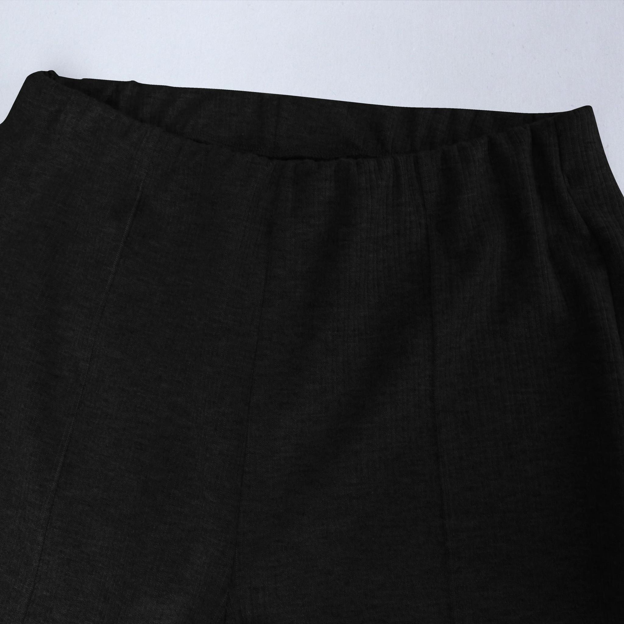 بنطلون نسائي عالي الخصر media preview 2