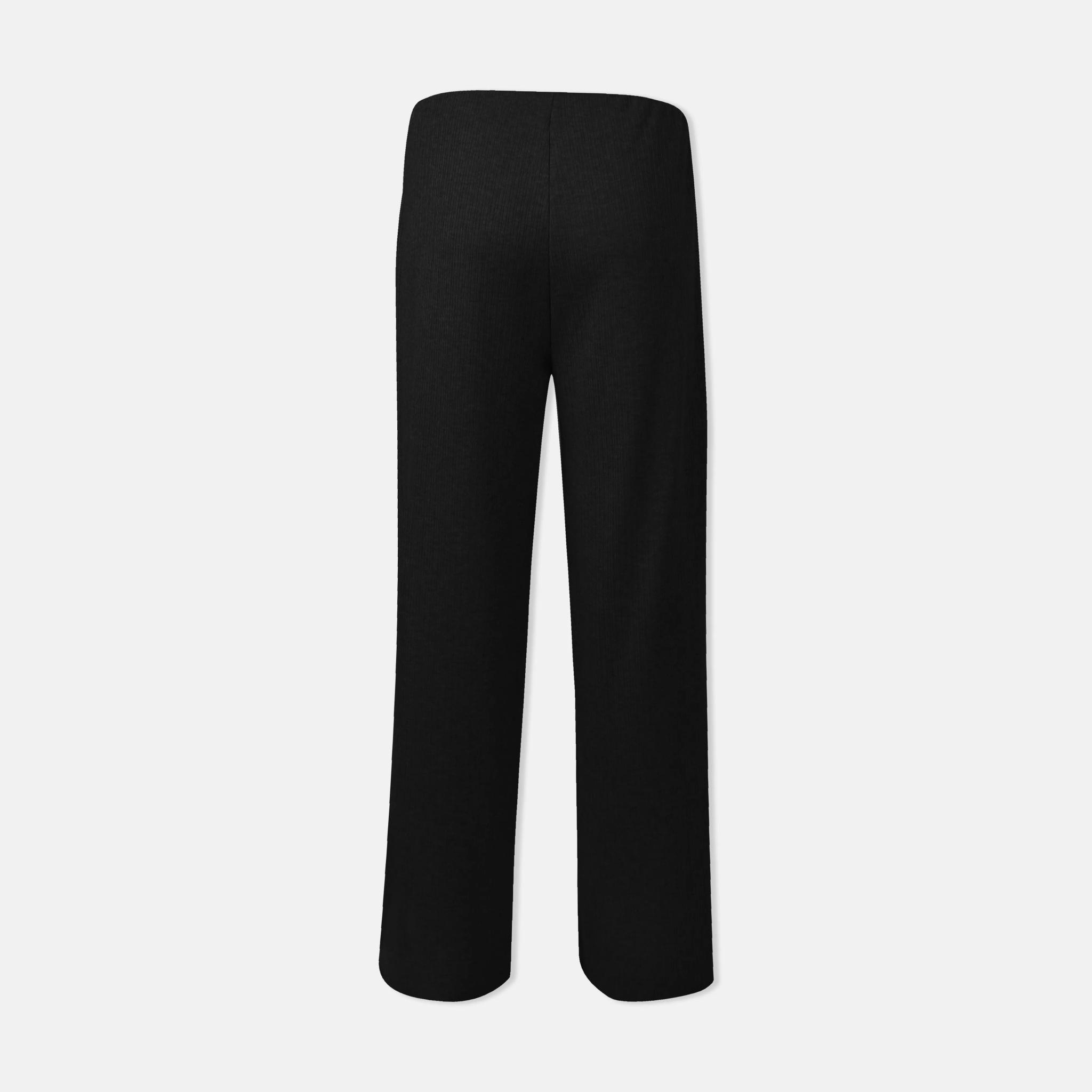 بنطلون نسائي عالي الخصر media preview 3