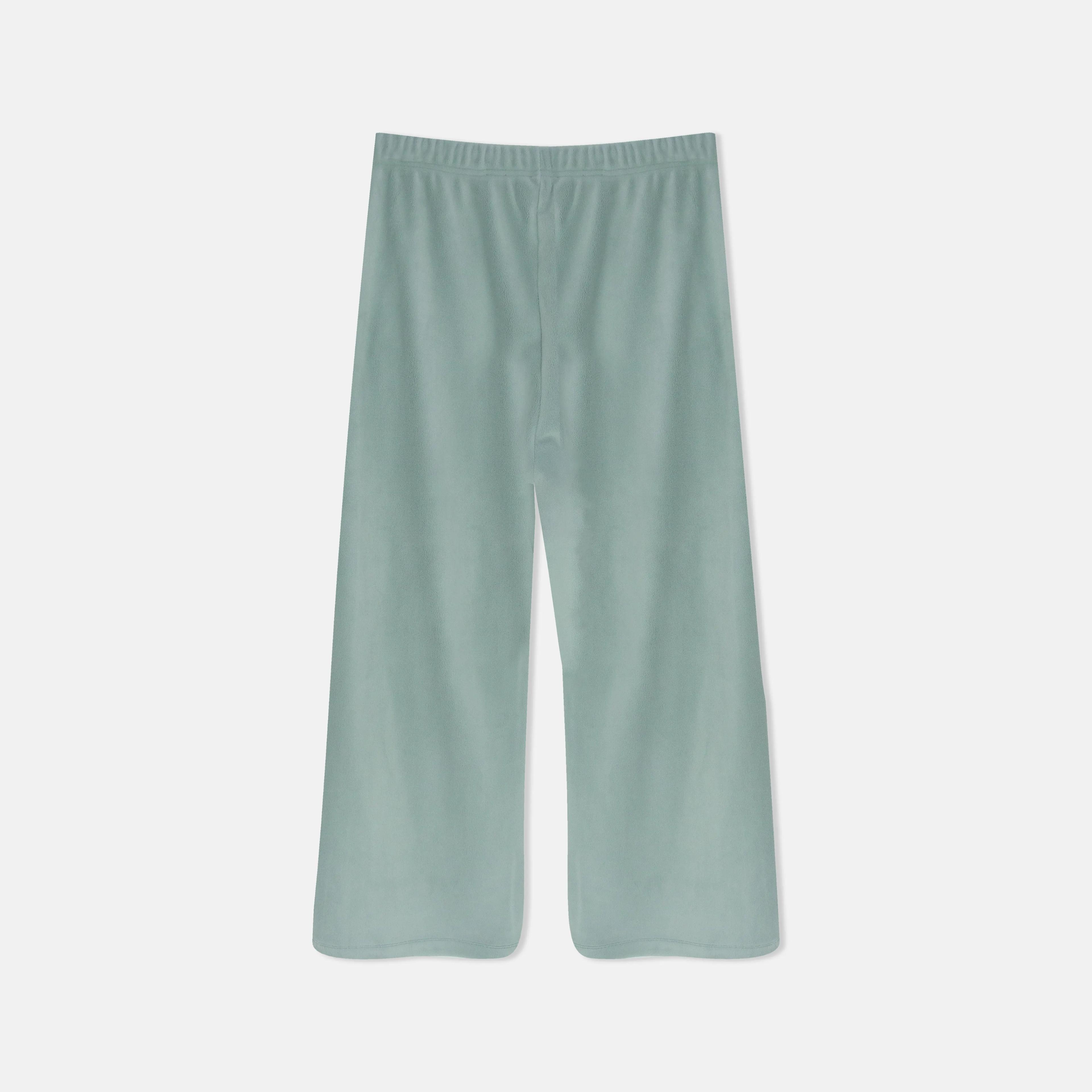 بنطلون رياضي نسائي واسع الساقين برباط Thumbnail 3