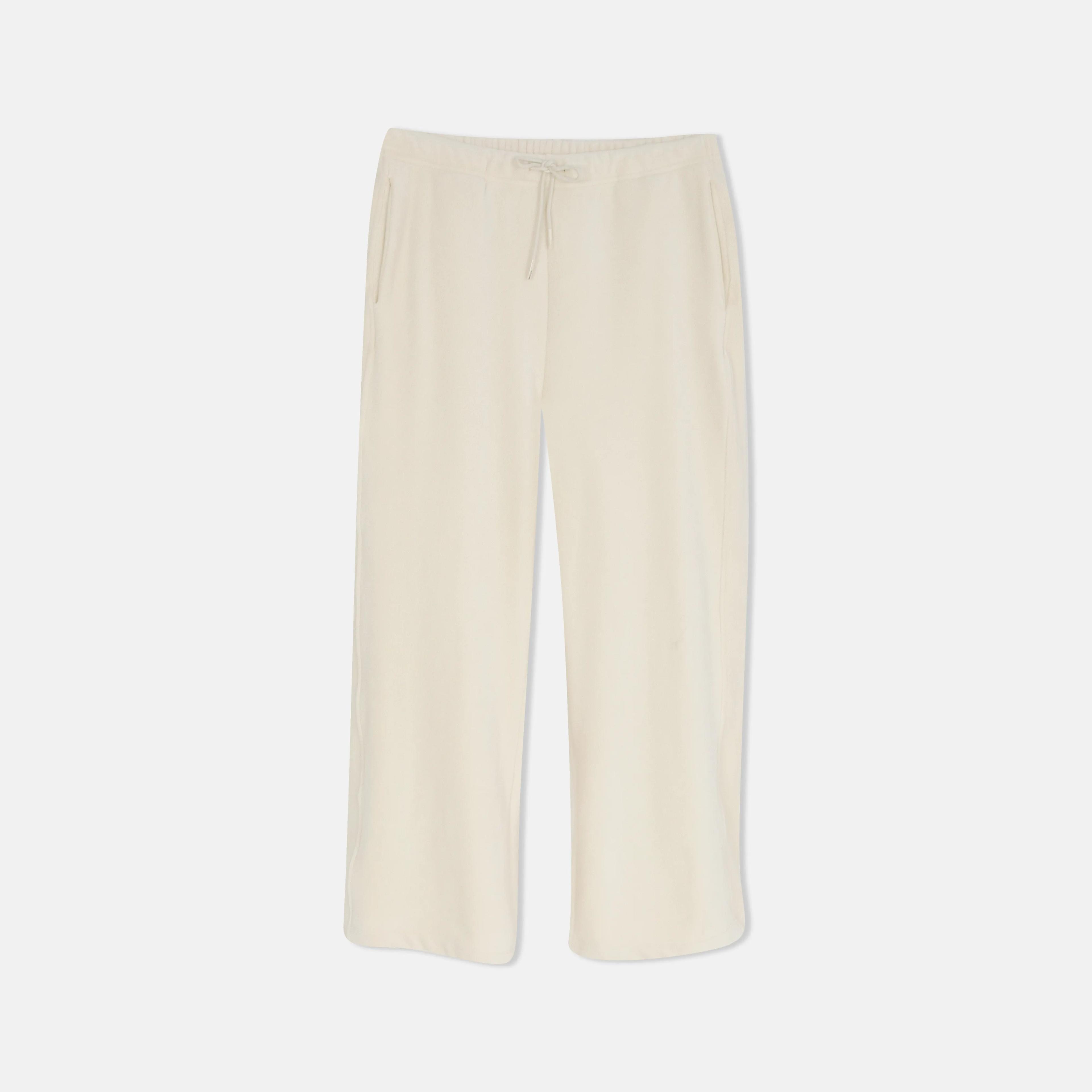 بنطلون رياضي نسائي واسع الساقين برباط Thumbnail 1