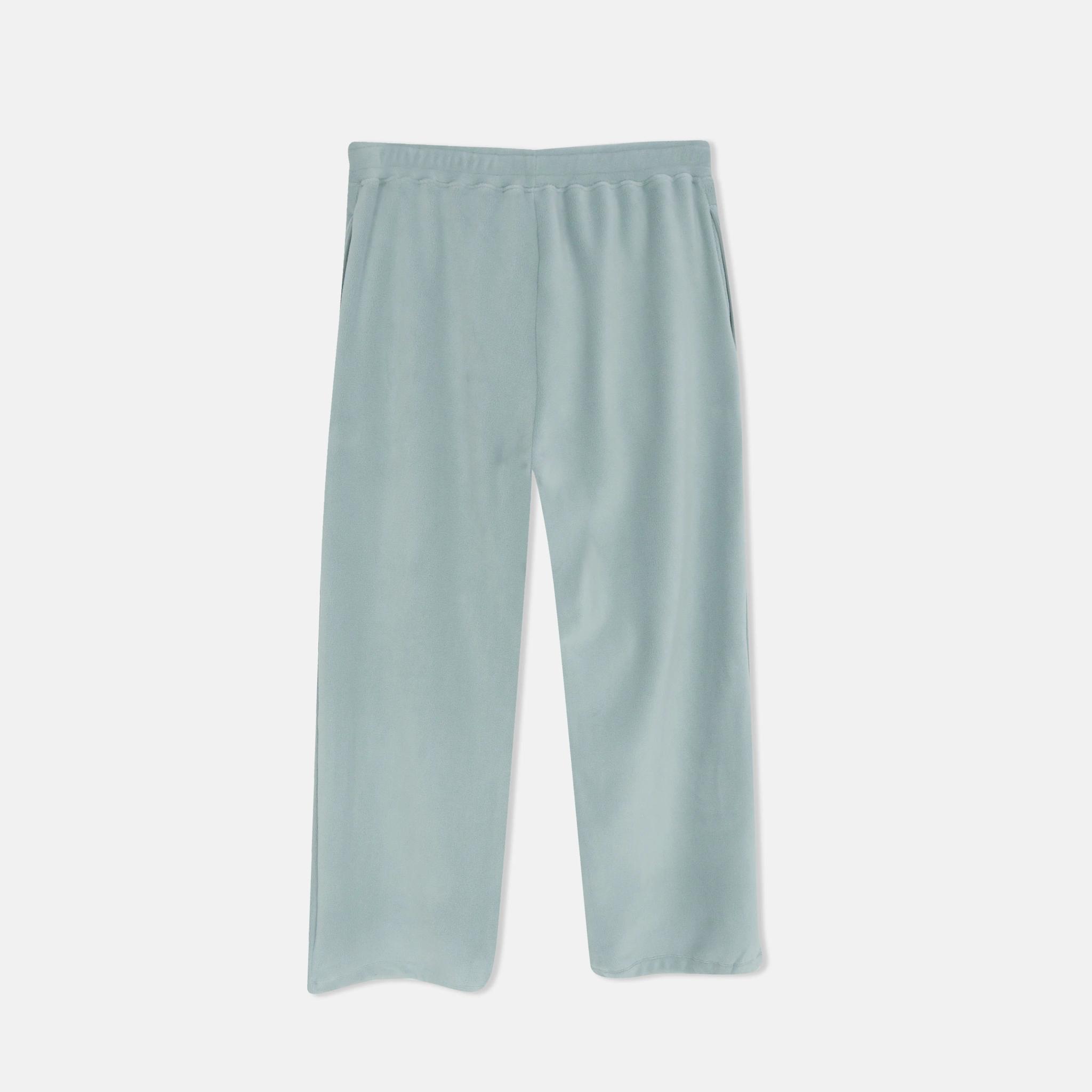 بنطلون نسائي واسع الساقين بخصر مطاطي media preview 3