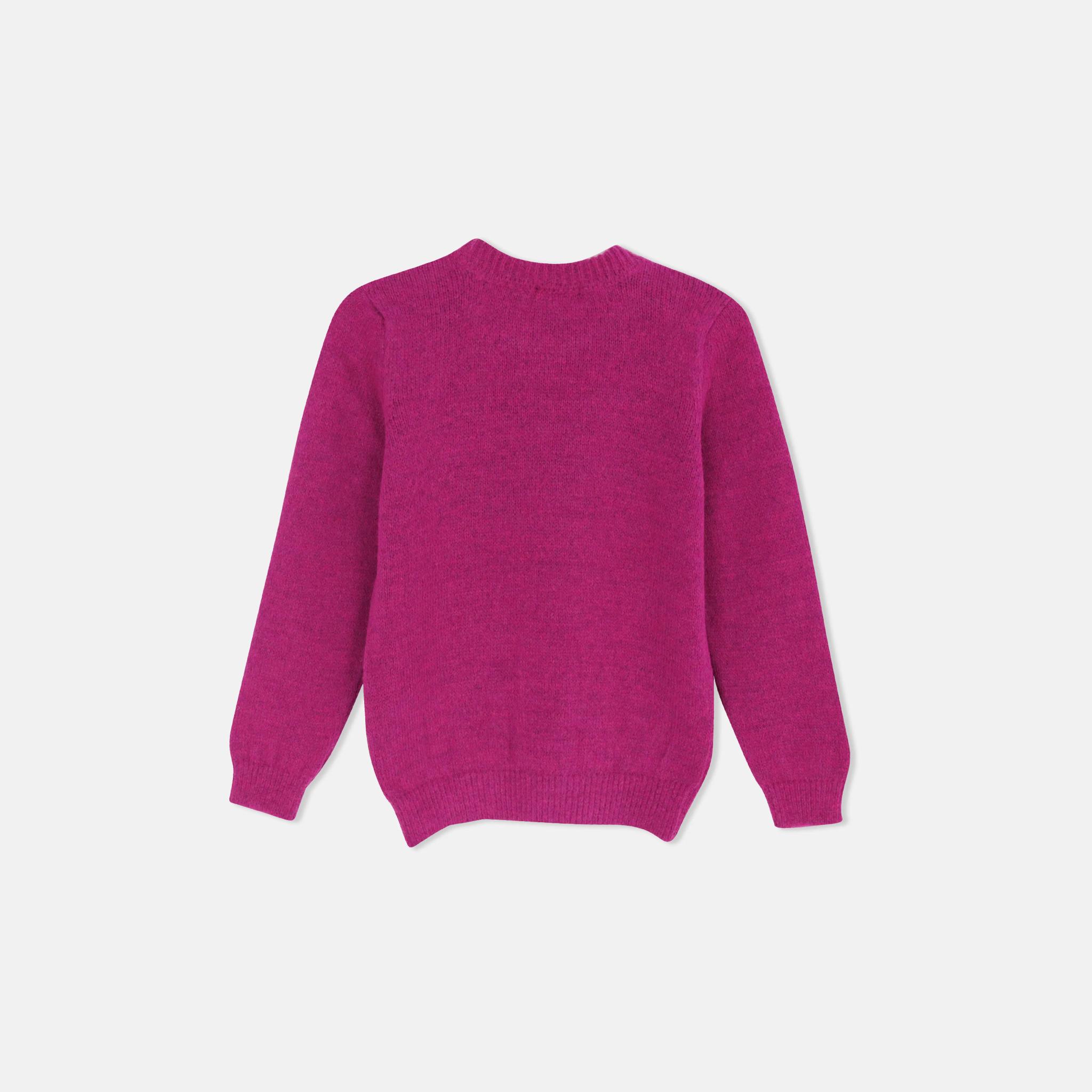 كنزة صوفية مريحة للأولاد برقبة دائرية media preview 3