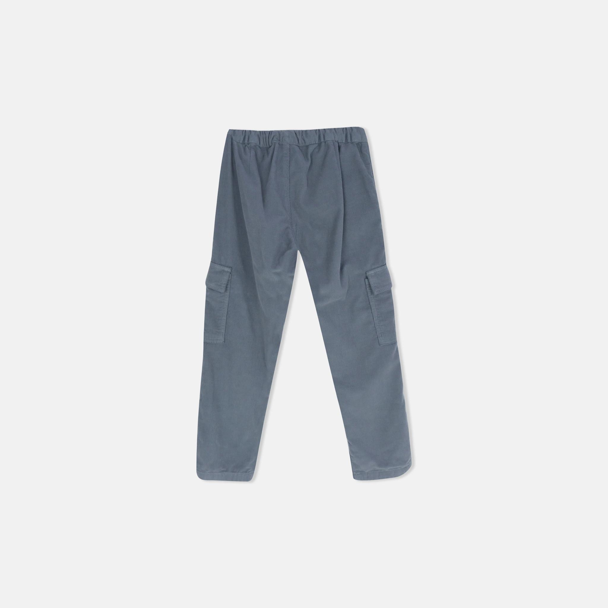 بنطلون كارغو للأولاد برباط media preview 3