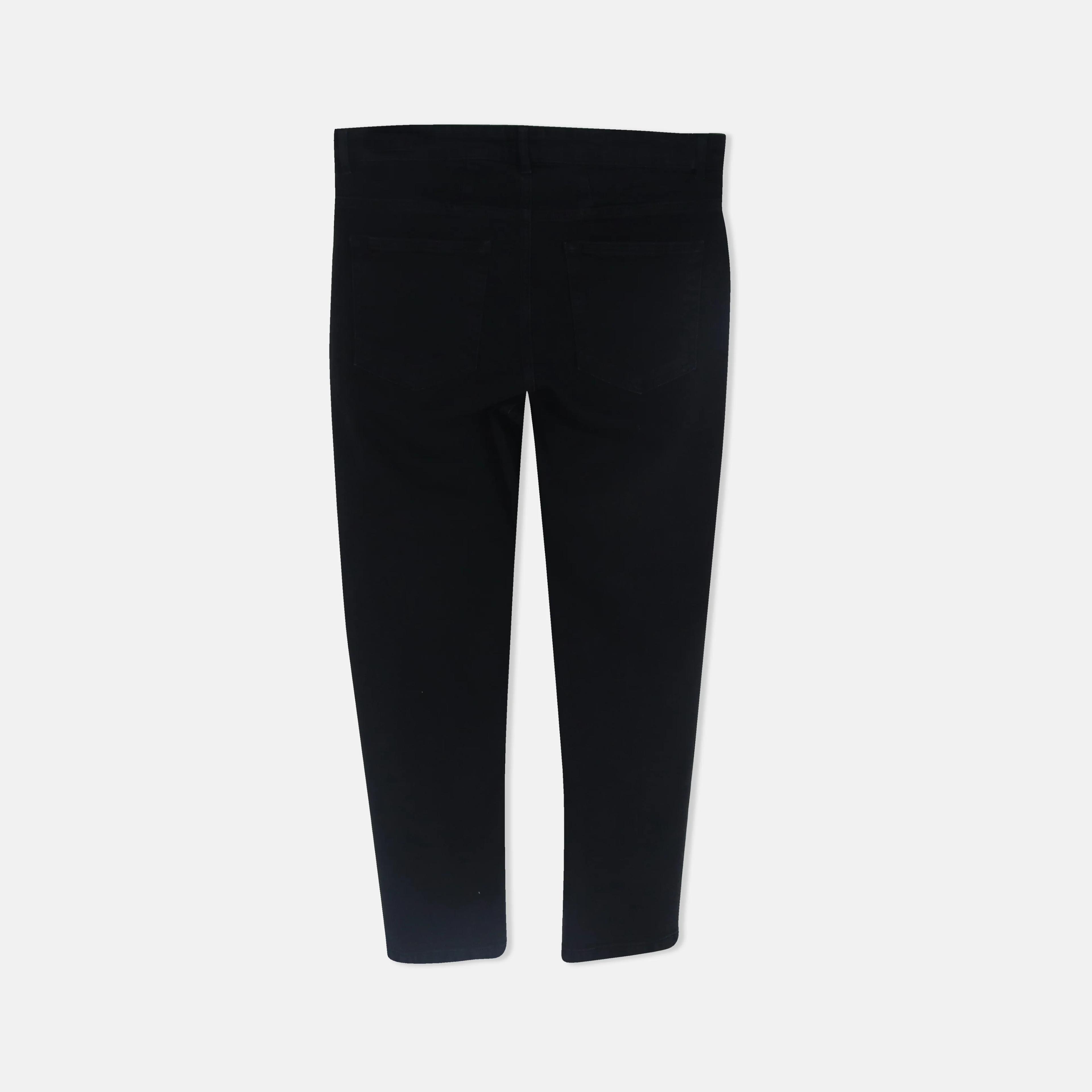 بنطلون جينز رجالي مريح بقصة مستقيمة Thumbnail 3