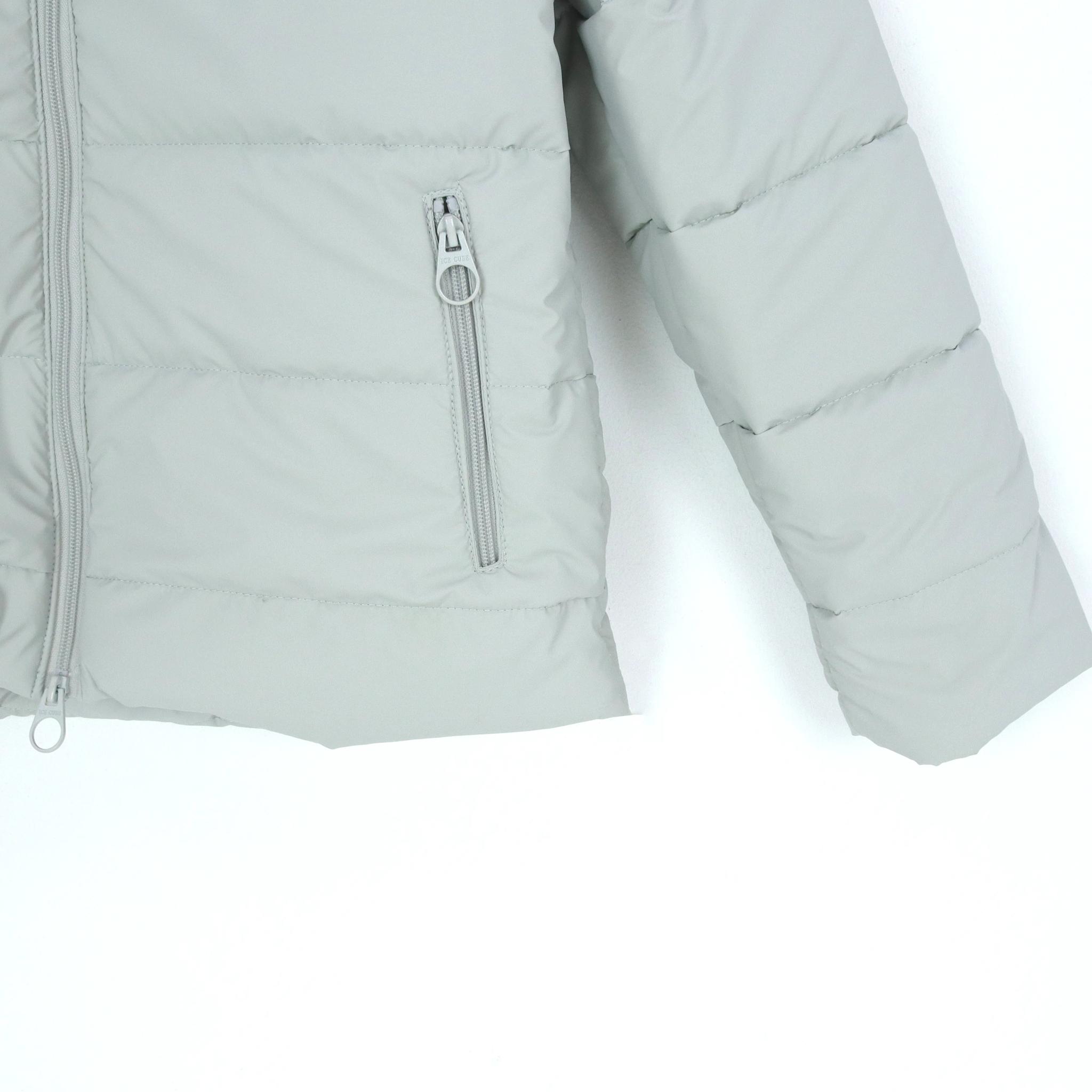 جاكيت رجالي مبطن بسحاب كامل وياقة عالية media preview 3