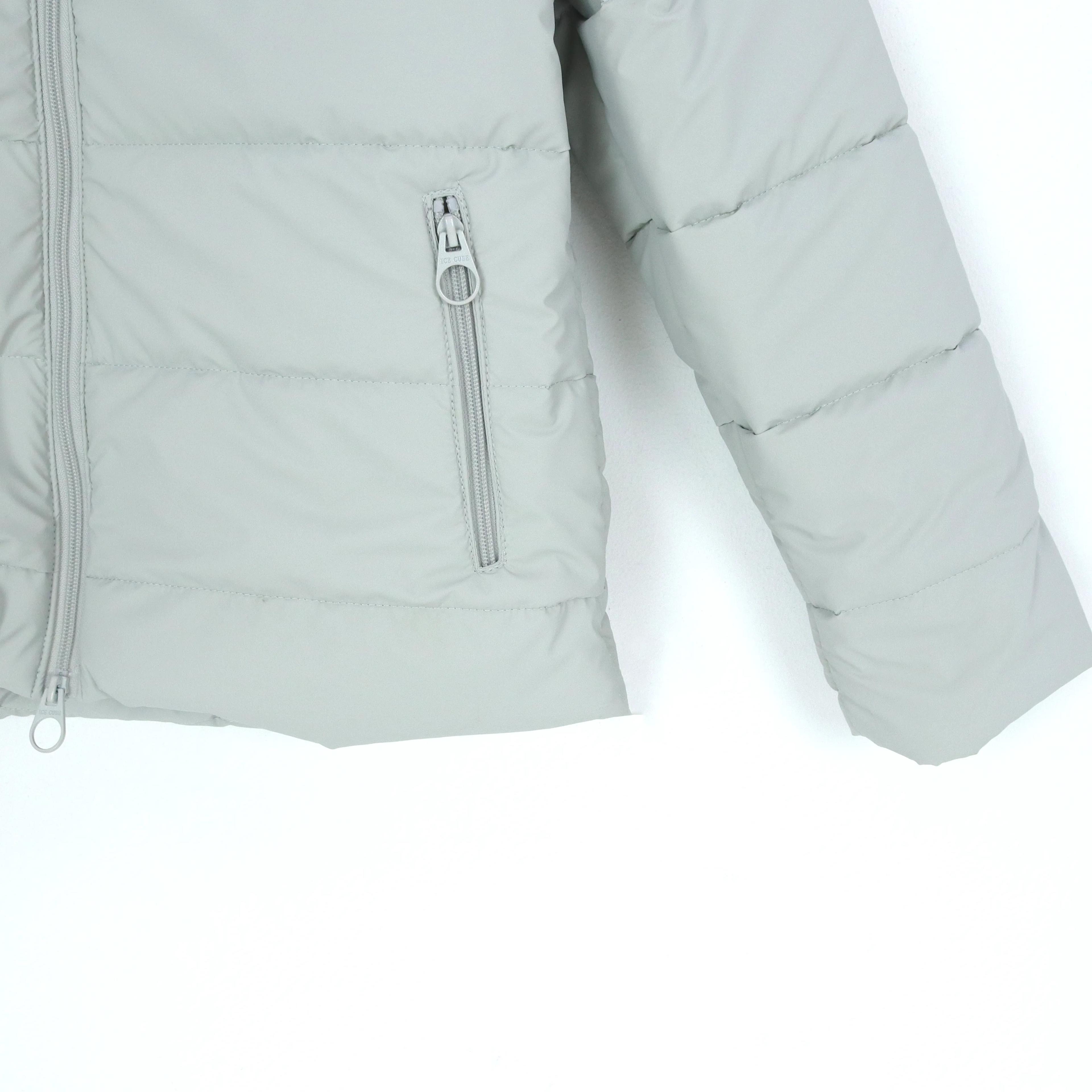 جاكيت رجالي مبطن بسحاب كامل وياقة عالية Thumbnail 3