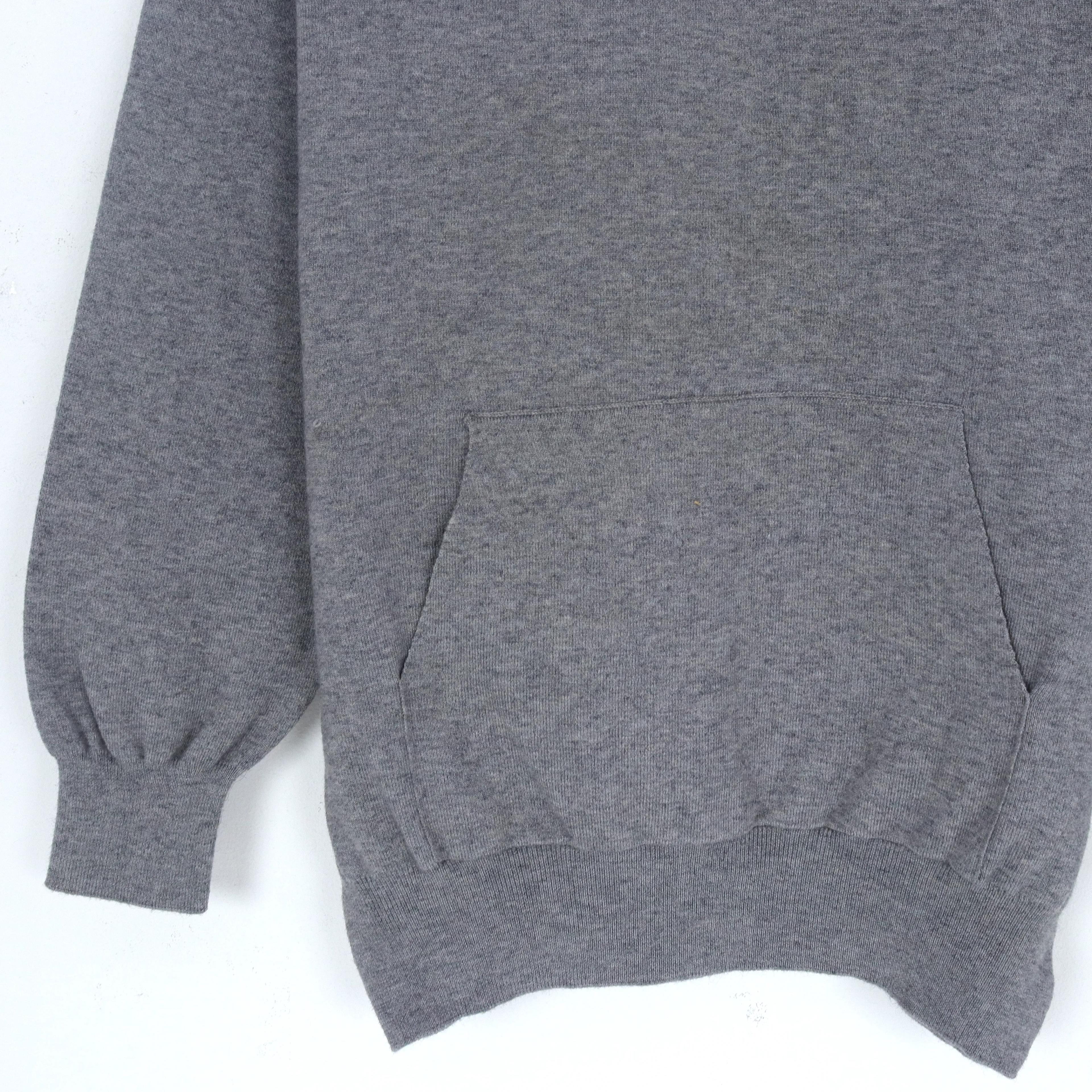 كنزة صوفية رجالية برقبة دائرية وجيب أمامي كبير Thumbnail 3