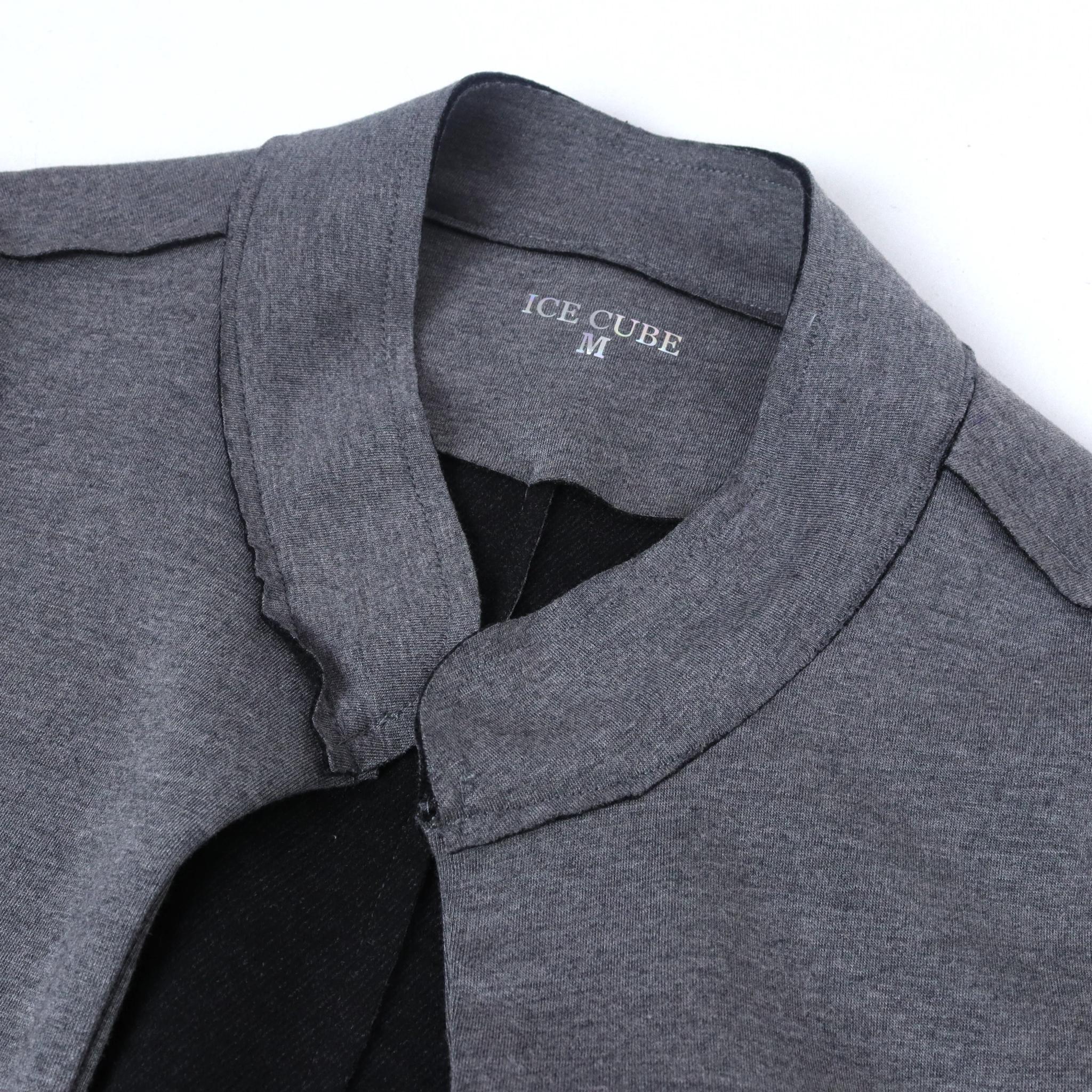 جاكيت نسائي طويل مفتوح من الأمام مع جيوب media preview 2