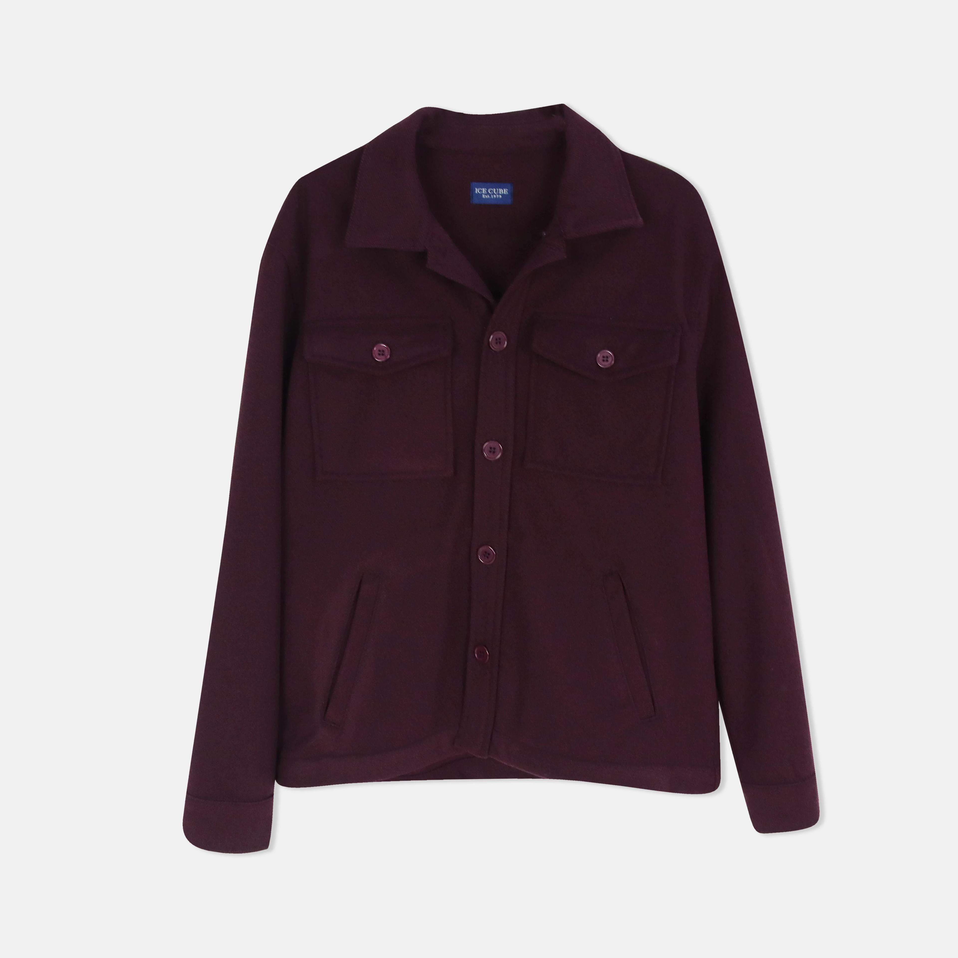 قميص رجالي بأزرار وجيوب على الصدر Thumbnail 1