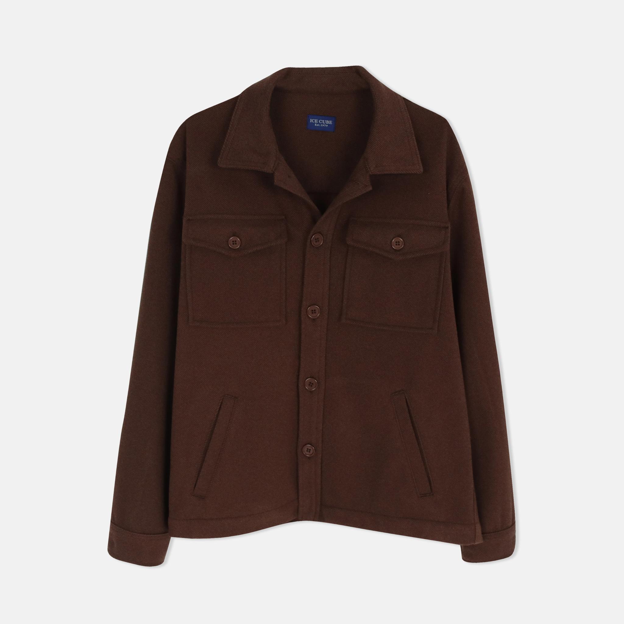 قميص رجالي بأزرار وجيوب على الصدر alternative product image