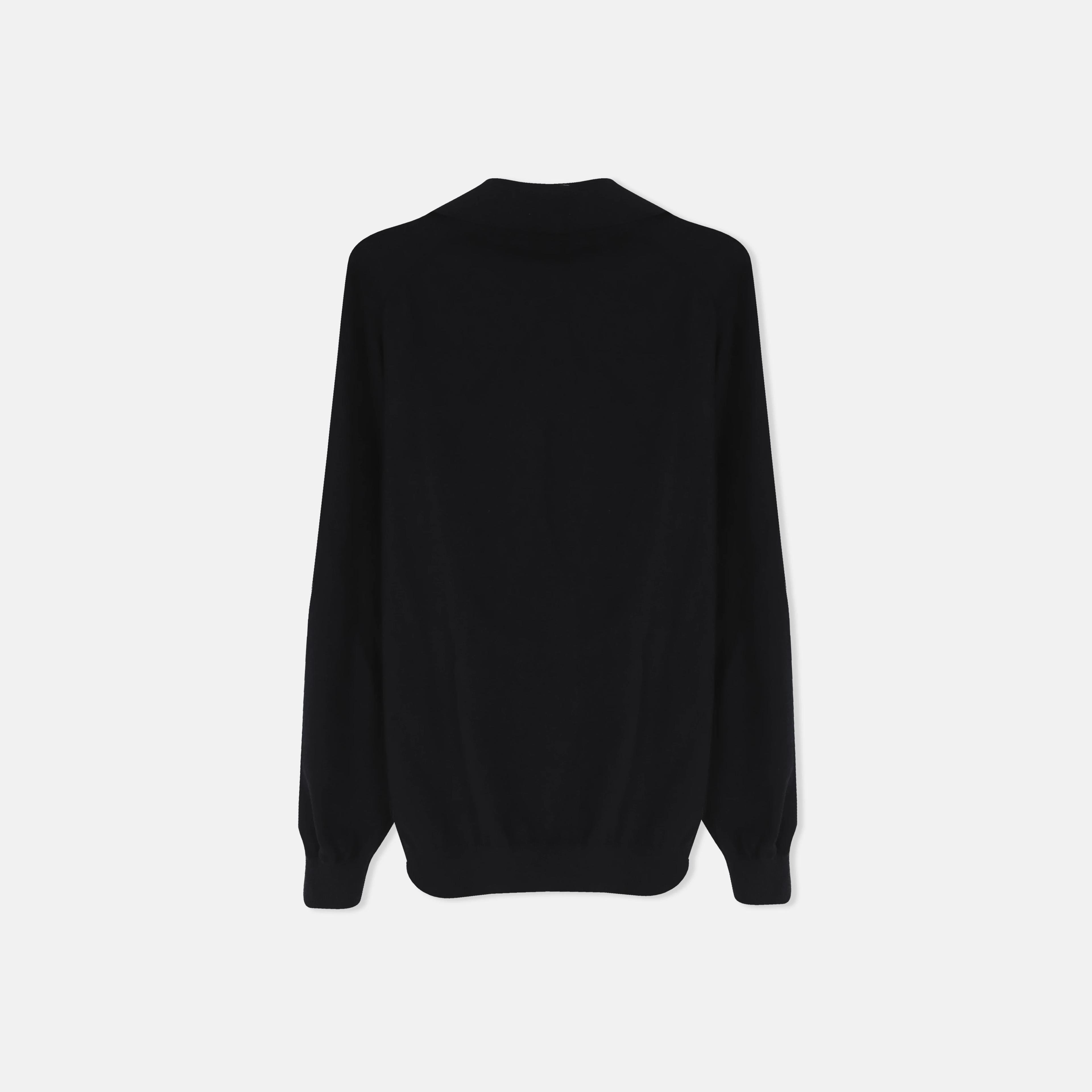 سويت شيرت رجالي بأكمام طويلة وفتحة رقبة Thumbnail 3